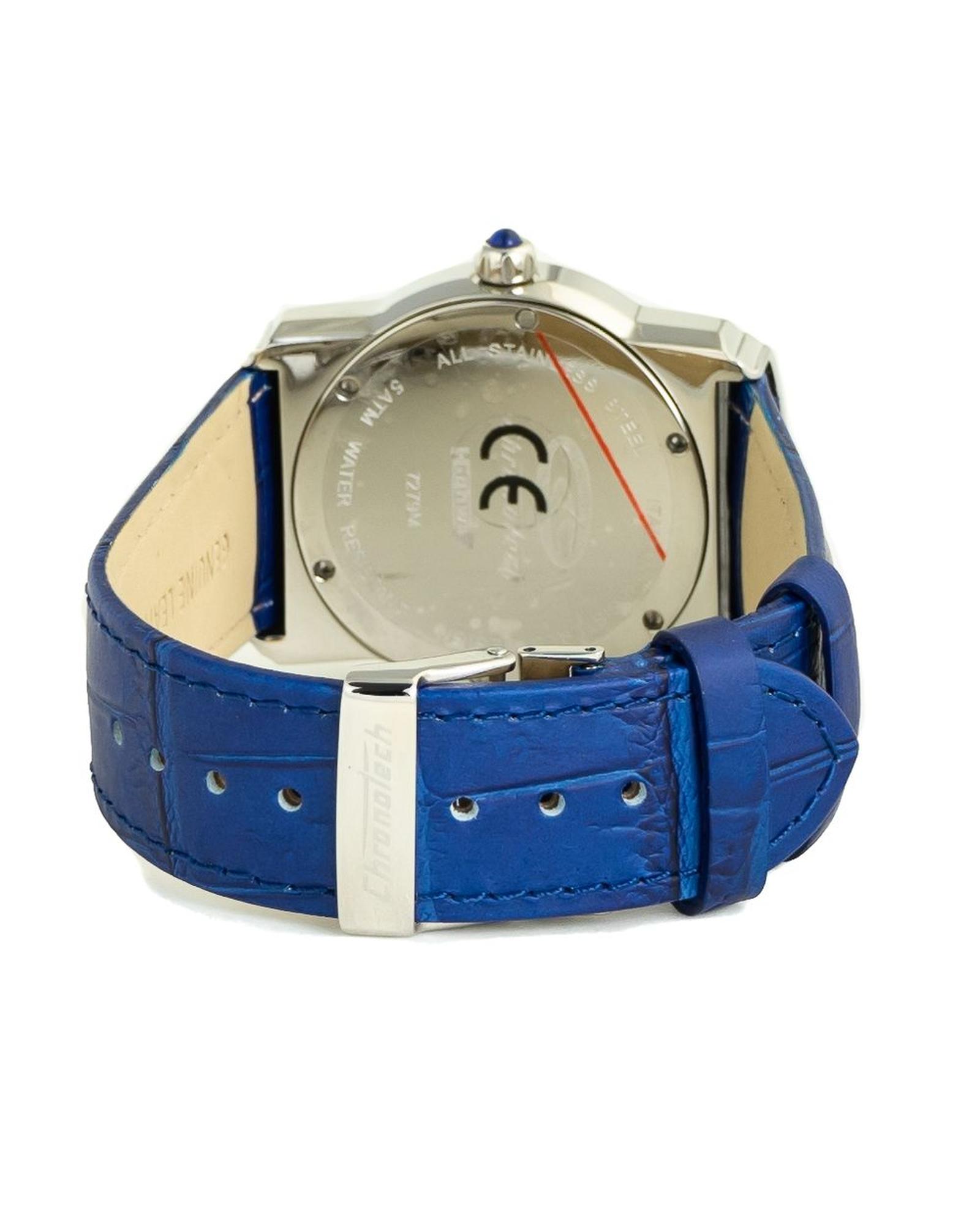 V539-CHCT7279B09AC-202506161712-01 Chronotech Women's Blue Leather Watch - One Size - Image 2