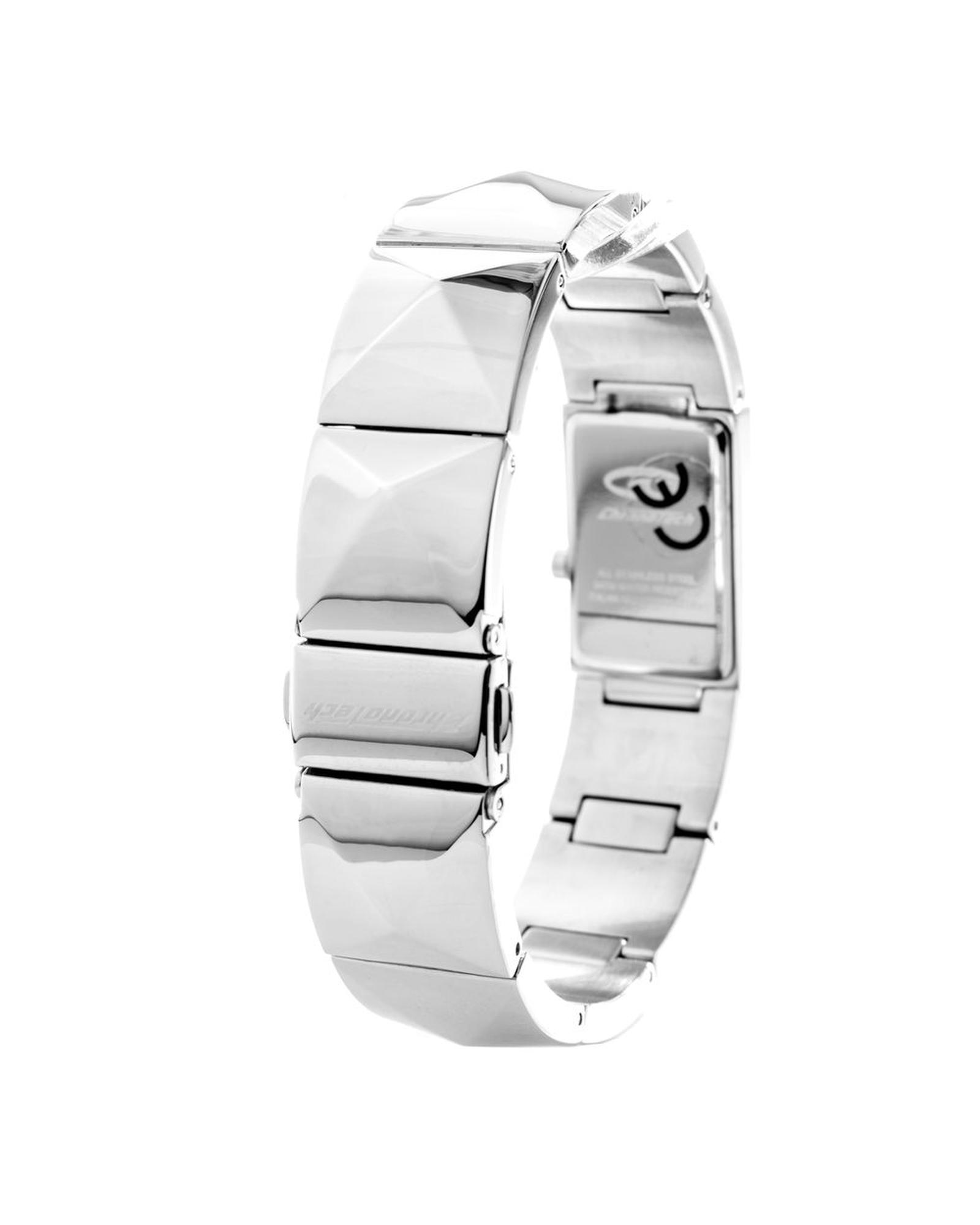 V539-CHCT7357S03MAC-202506161730-01 Chronotech Women's Silver Steel Watch - One Size - Image 2