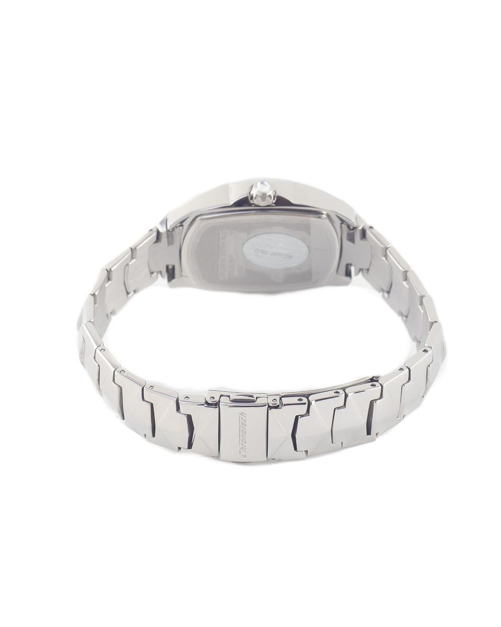 V539-CHCT7504LS05MAC-202506161731-01 Chronotech Women's Silver Steel Watch - One Size - Image 2