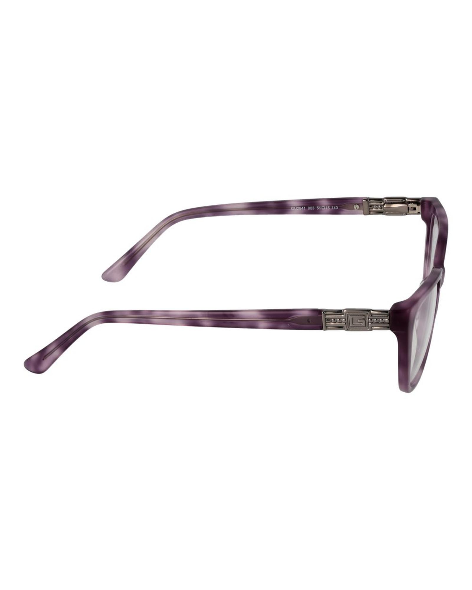 V539-GU-1041621-202506170137-04 Guess Women's Purple  Optical Frames - One Size - Image 5
