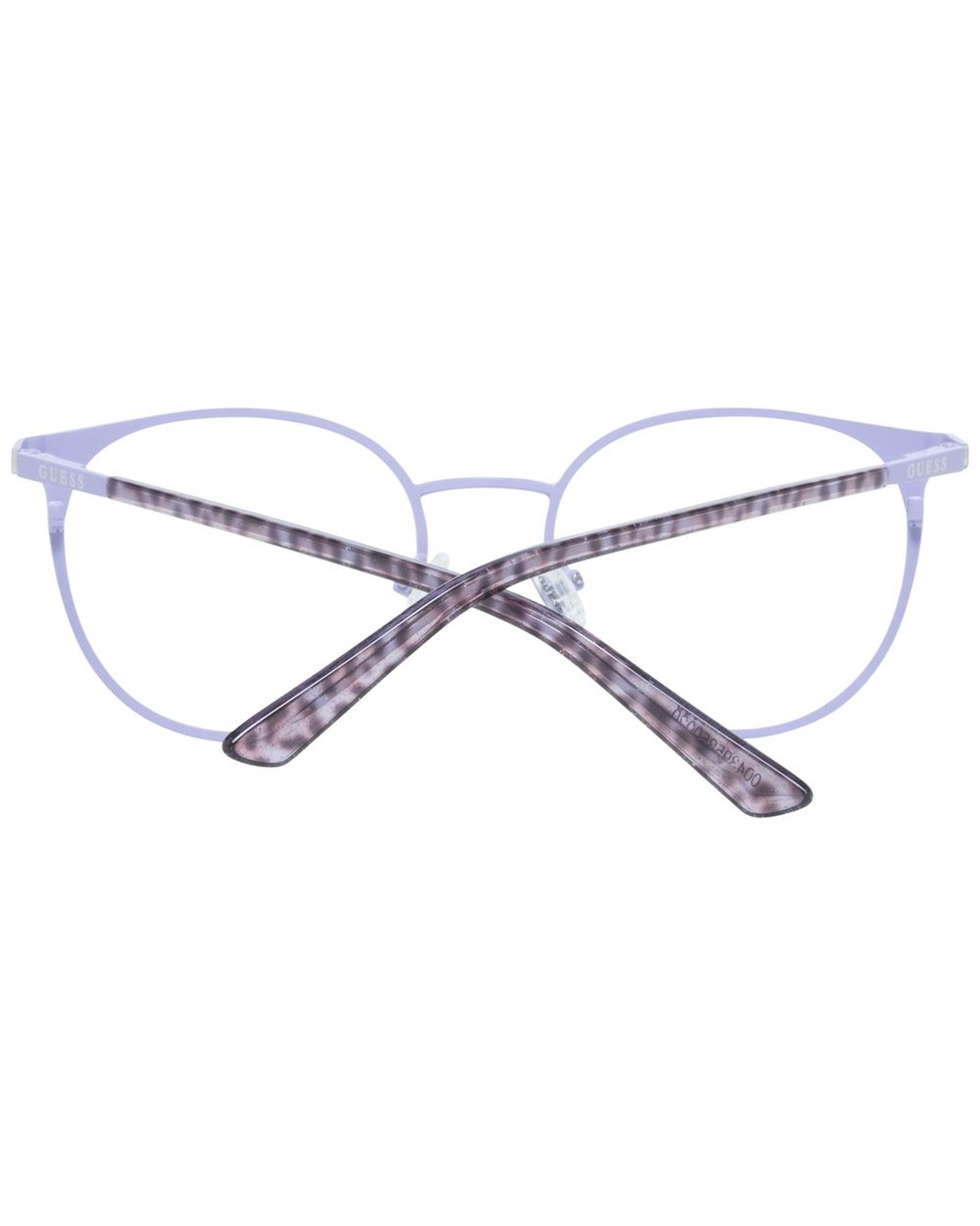 V539-GU-1047873-202506162237-02 Guess Women's Purple  Optical Frames - One Size - Image 3