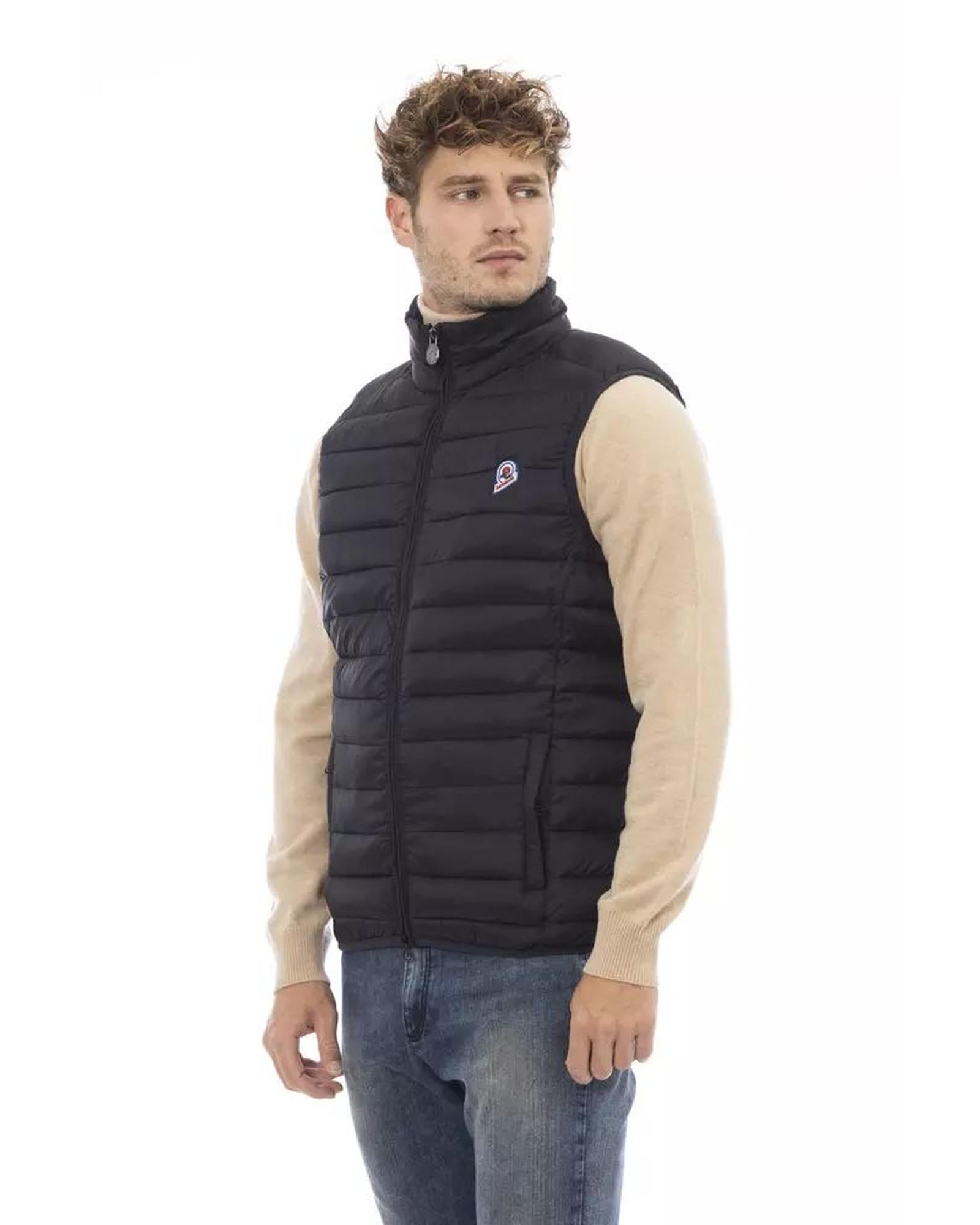 V539-IN-23393-XXL-171252-01 Invicta Men's Black Polyamide Vest - 2XL - Image 2