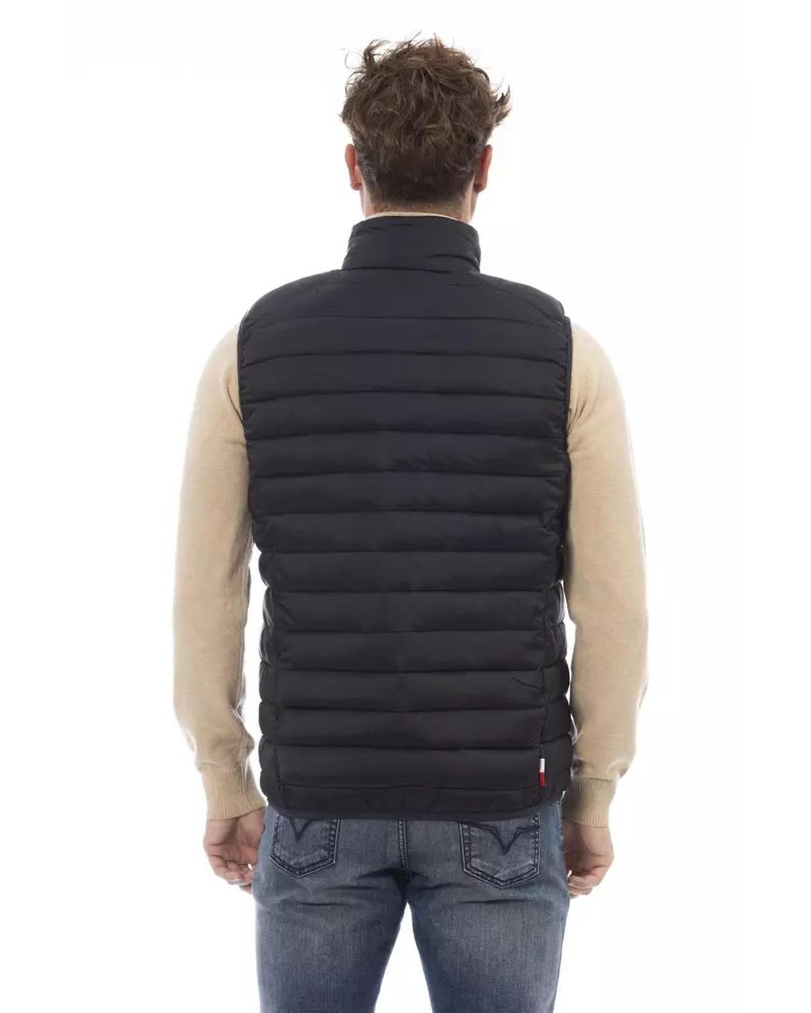 V539-IN-23393-XXL-171252-02 Invicta Men's Black Polyamide Vest - 2XL - Image 3