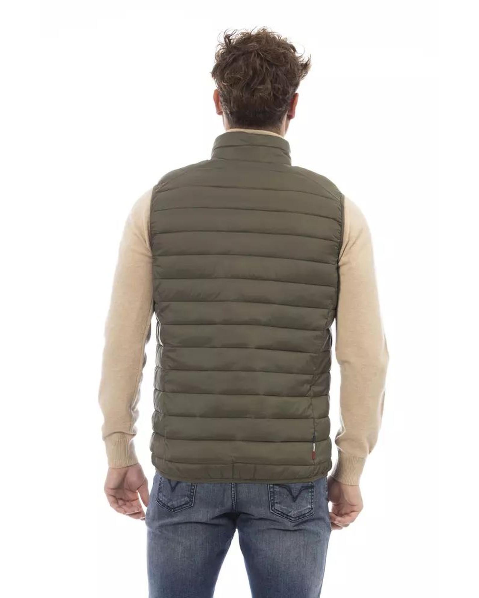 V539-IN-23395-XL-171490-02 Invicta Men's Army Polyamide Vest - XL - Image 3