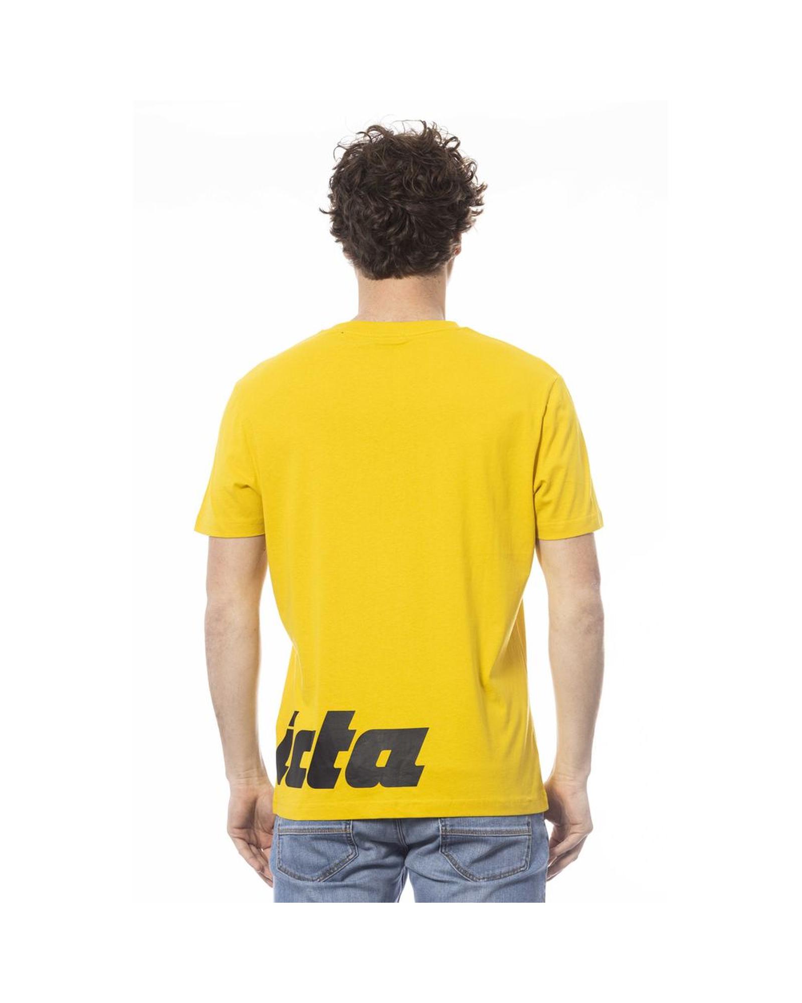 V539-IN-24038-L-202506111625-02 Invicta Men's Yellow Cotton T-Shirt - L - Image 3