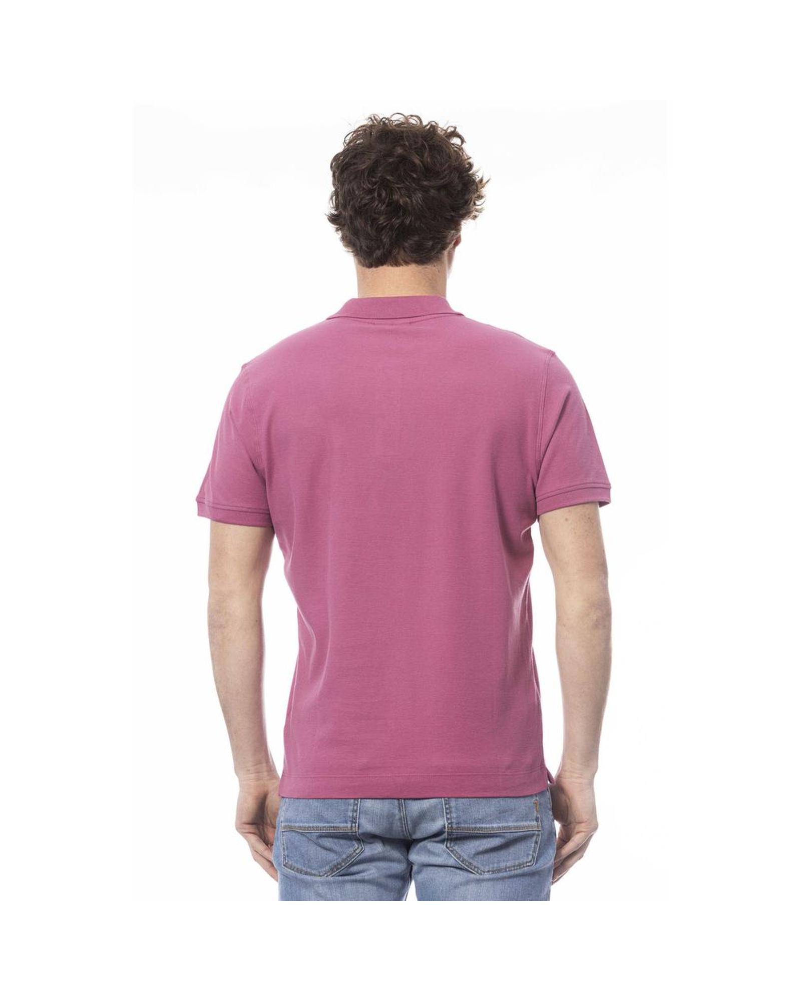 V539-IN-24053-XXL-202506111707-02 Invicta Men's Purple Cotton Polo Shirt - 2XL - Image 3