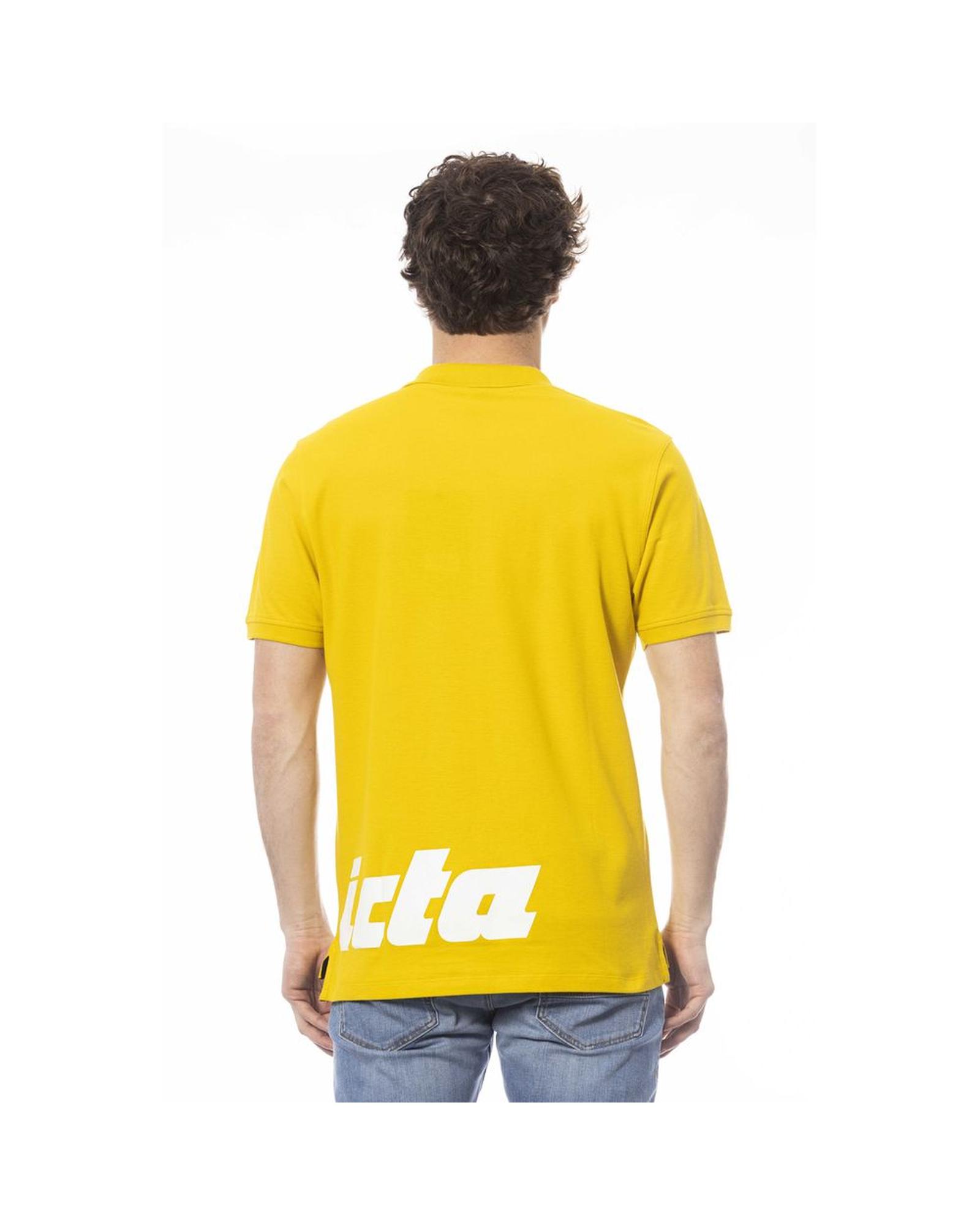 V539-IN-24060-XXL-202506170242-02 Invicta Men's Yellow Cotton Polo Shirt - 2XL - Image 3