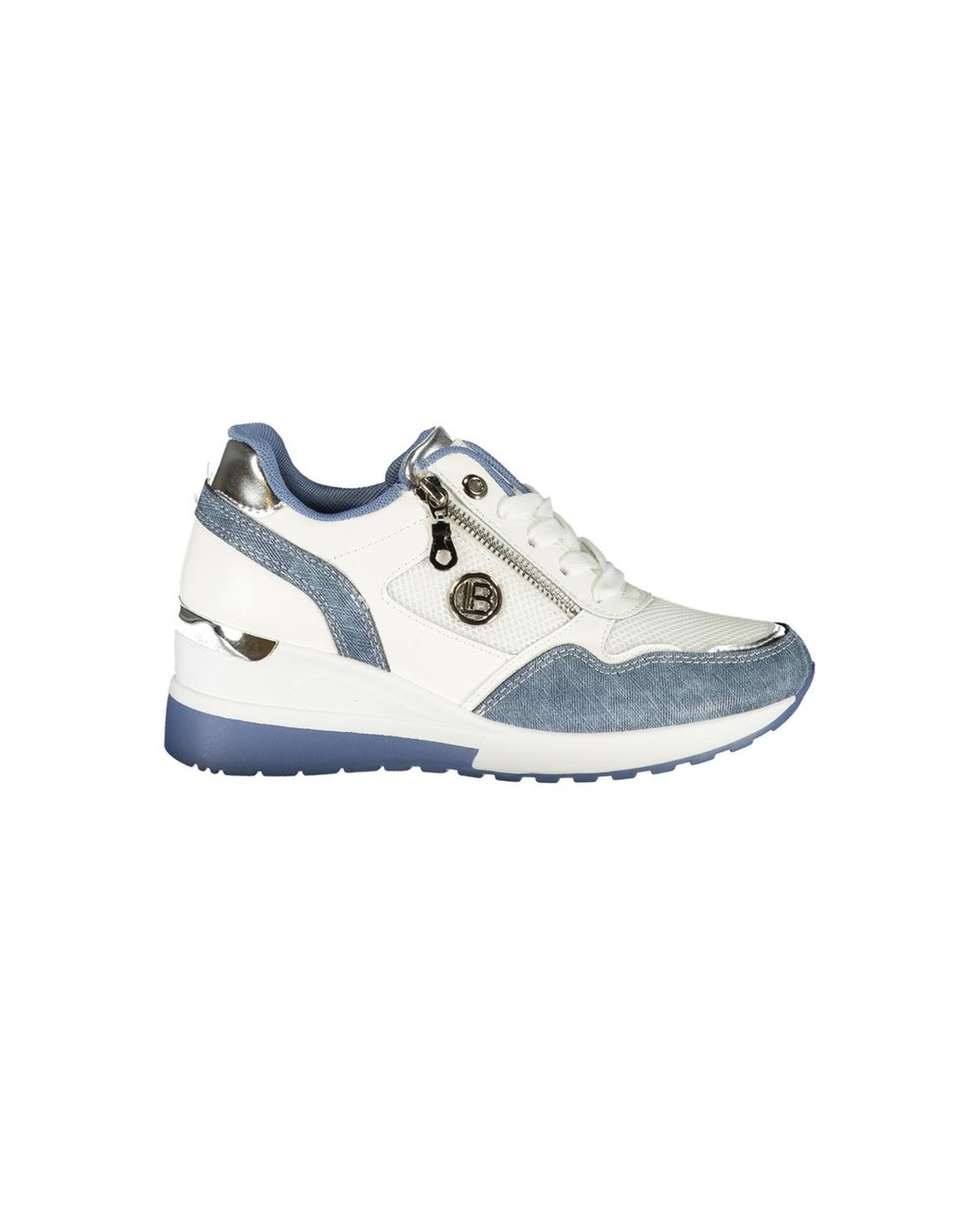 Laura Biagiotti Women's Blue Synthetic  Sneaker - 38 EU