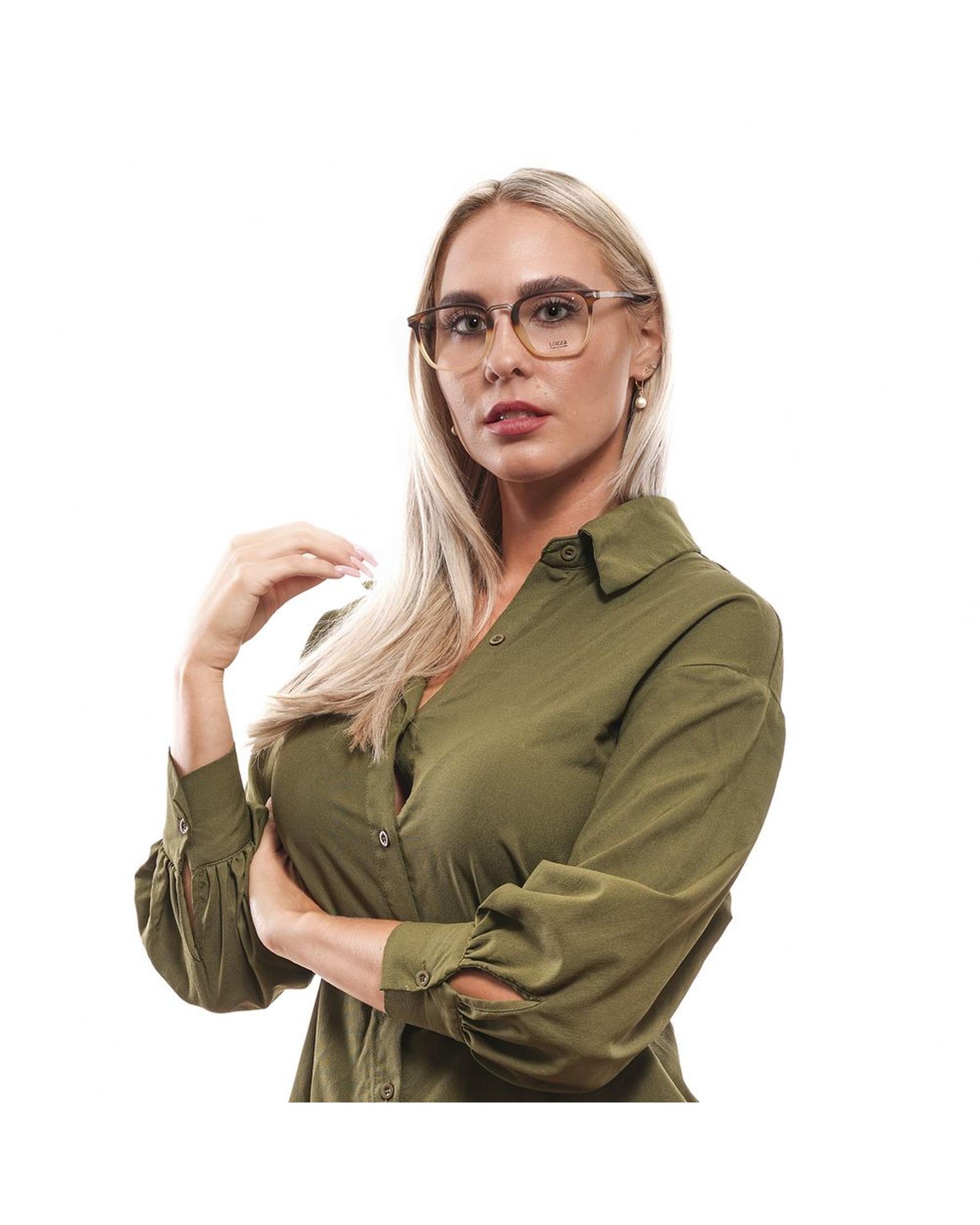 V539-LO-1029335-176618-03 Lozza Unisex's Yellow Unisex Optical Frames - One Size - Image 4