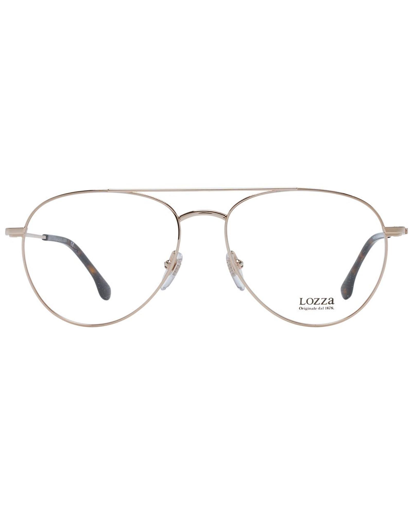 V539-LO-1054211-202506170845-01 Lozza Unisex's Gold Unisex Optical Frames - One Size - Image 2