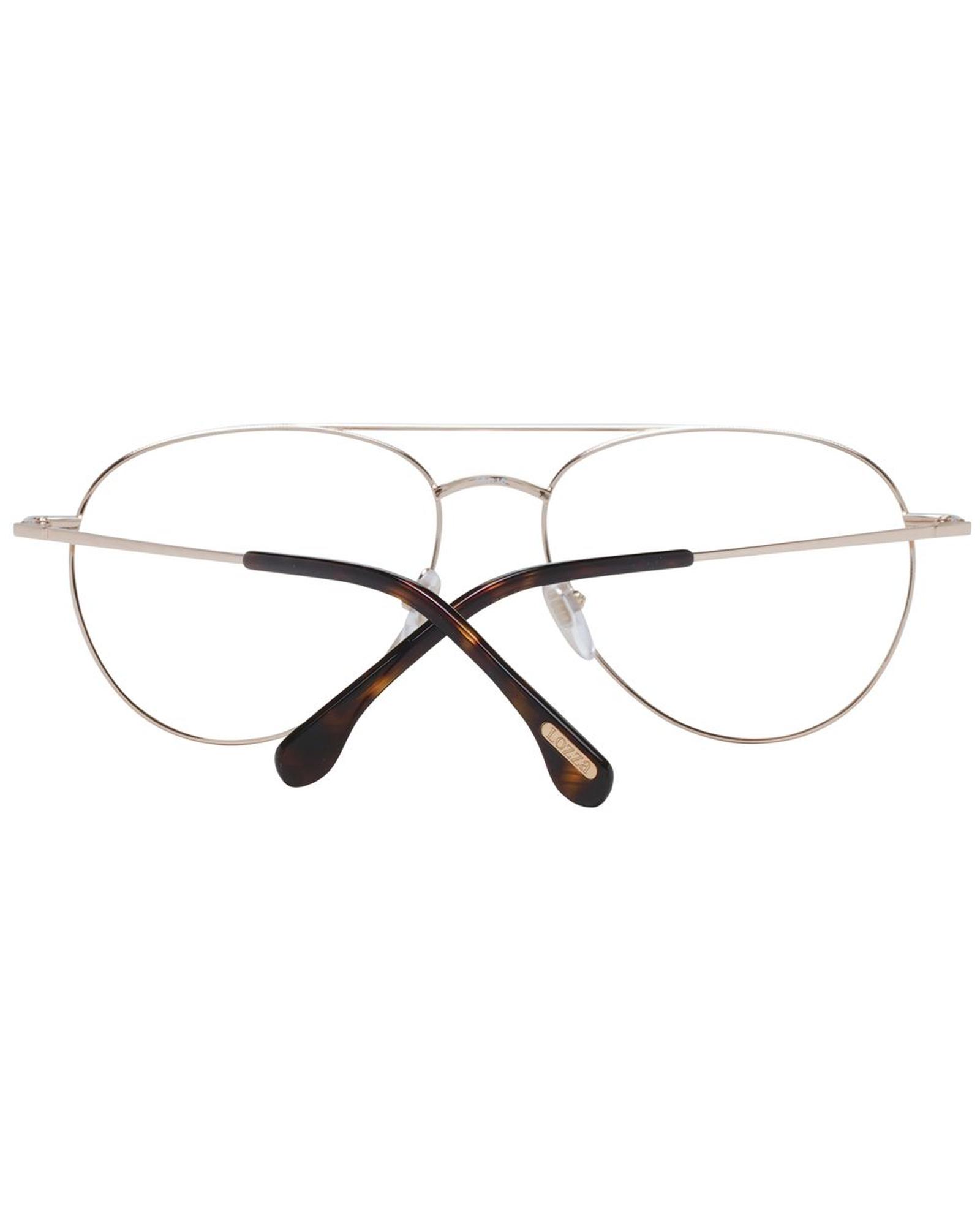 V539-LO-1054211-202506170845-02 Lozza Unisex's Gold Unisex Optical Frames - One Size - Image 3