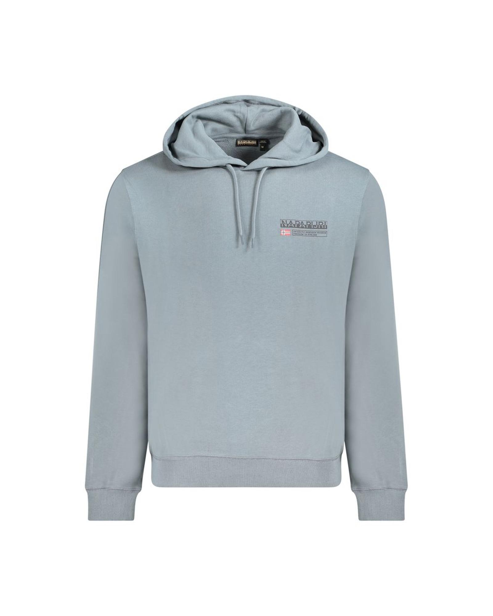 V539-NA-35680-M-202506171250-00 Napapijri Men's Gray Cotton Sweater - M - Image 1