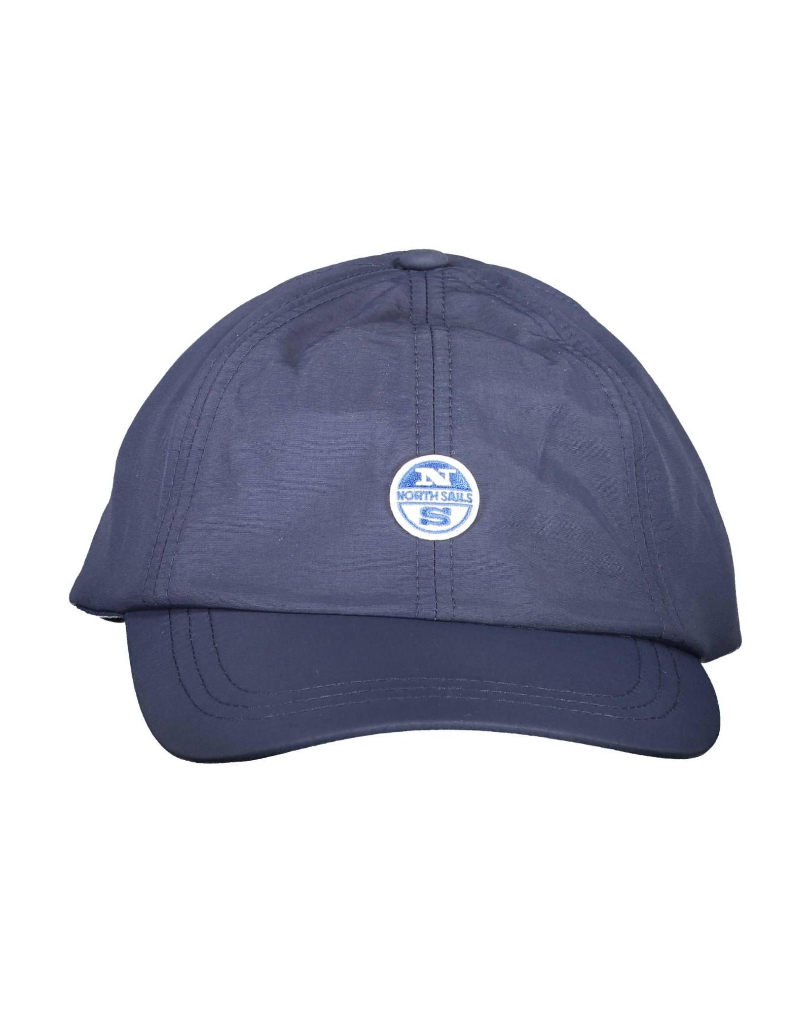 V539-NO-16342-202506171227-00 North Sails Men's Sleek Blue Visor Cap with Signature Logo - One Size - Image 1