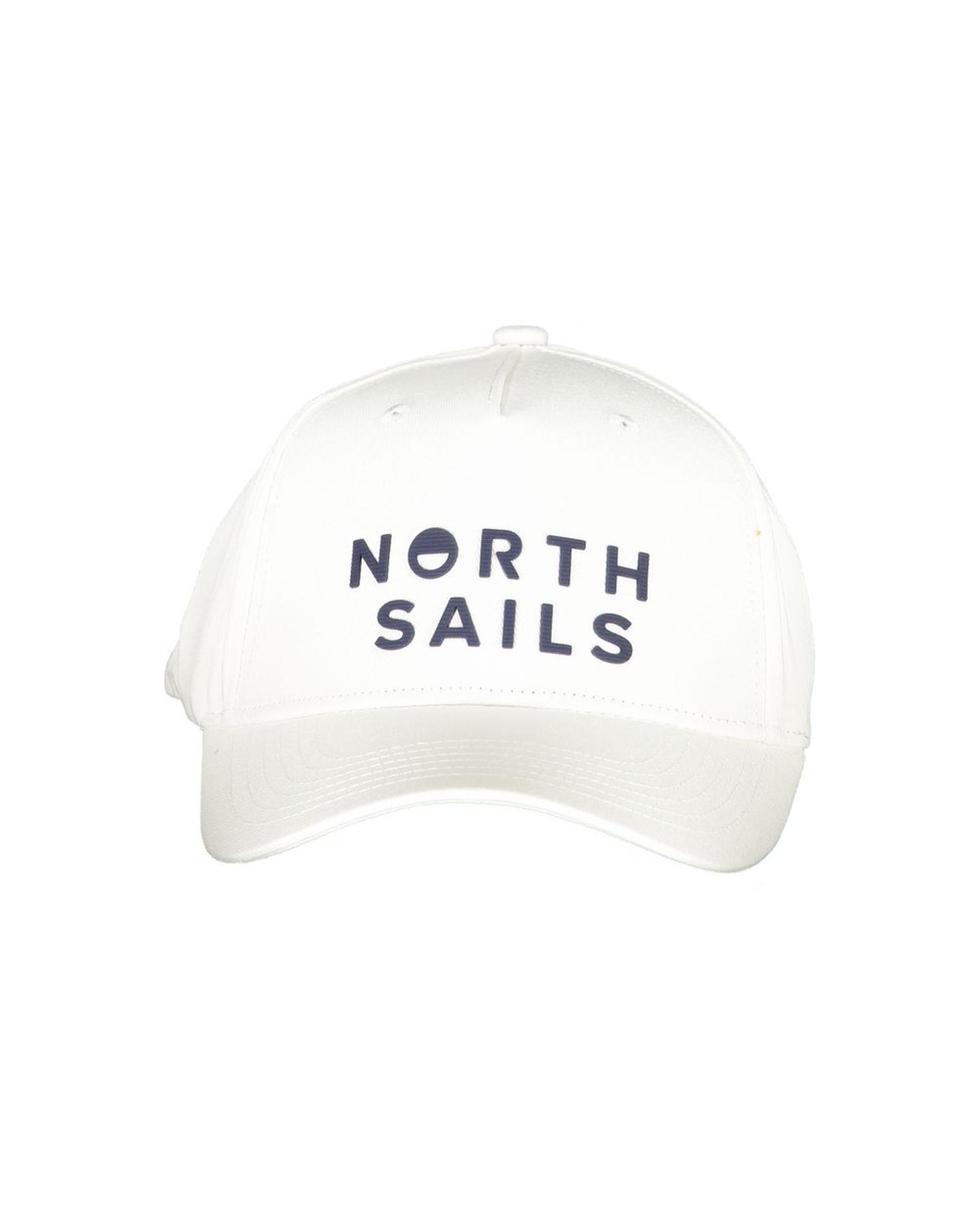 V539-NO-29247-202506171910-00 North Sails Men's White Cotton Hats & Cap - One Size - Image 1