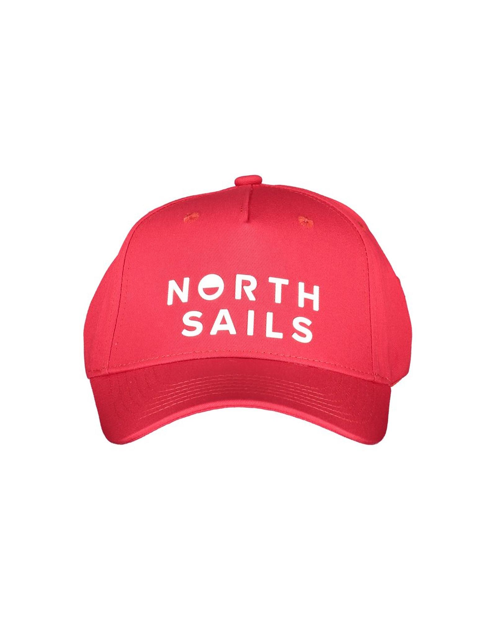 V539-NO-29249-202506171910-00 North Sails Men's Red Cotton Hats & Cap - One Size - Image 1