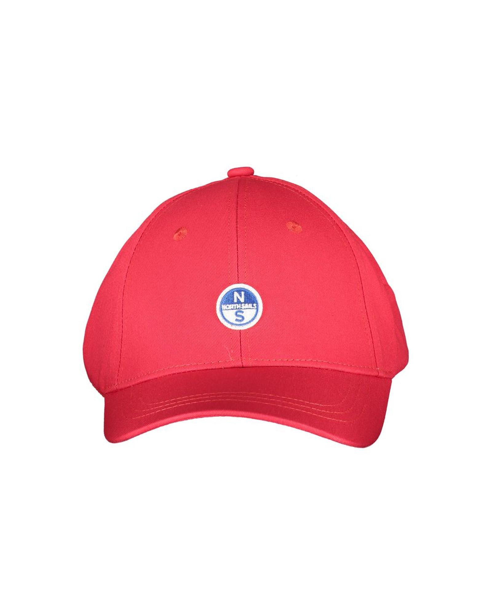 V539-NO-29254-202506171912-00 North Sails Men's Red Cotton Hats & Cap - One Size - Image 1