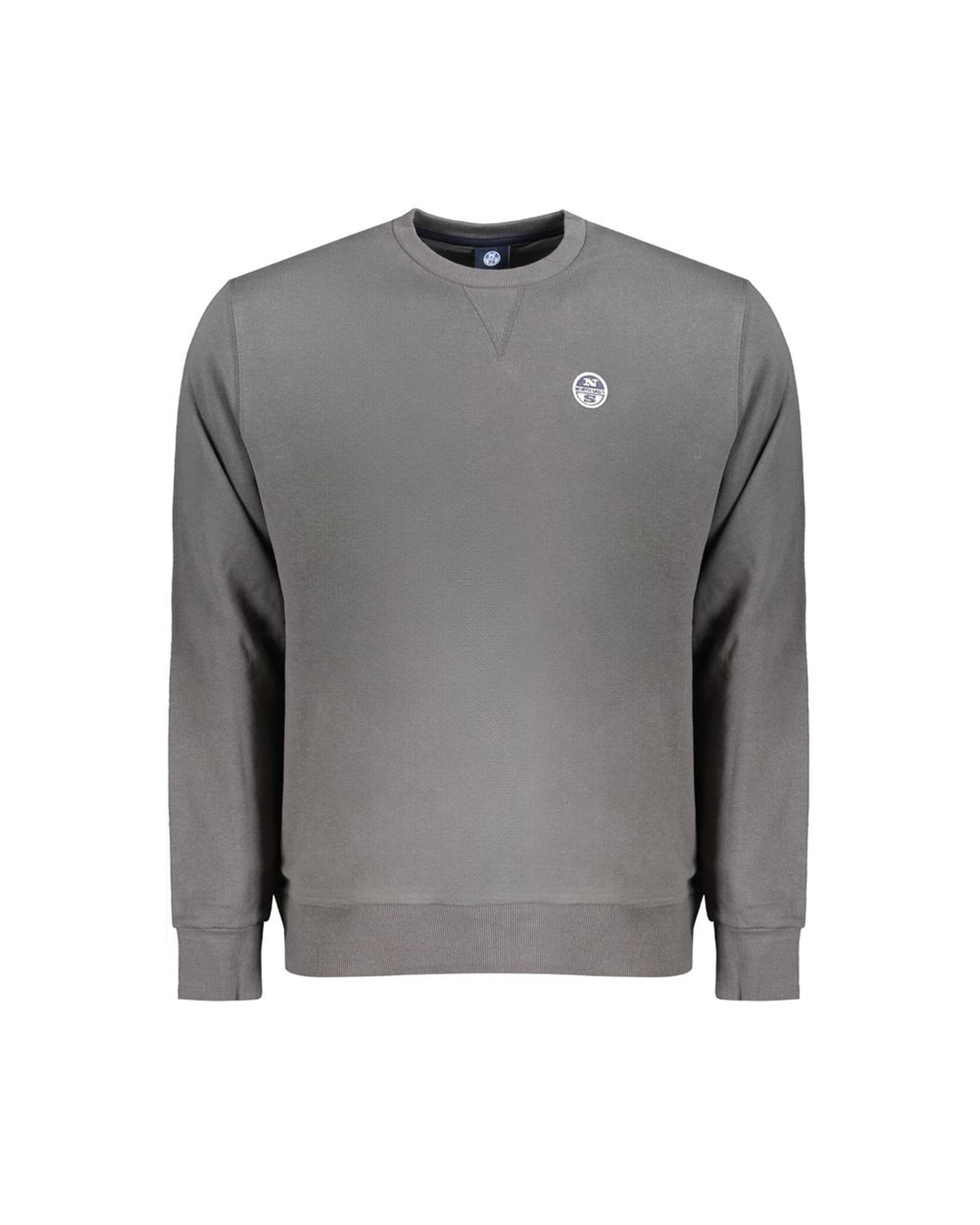 V539-NO-31764-M-202506171642-00 North Sails Men's Gray Cotton Sweater - M - Image 1