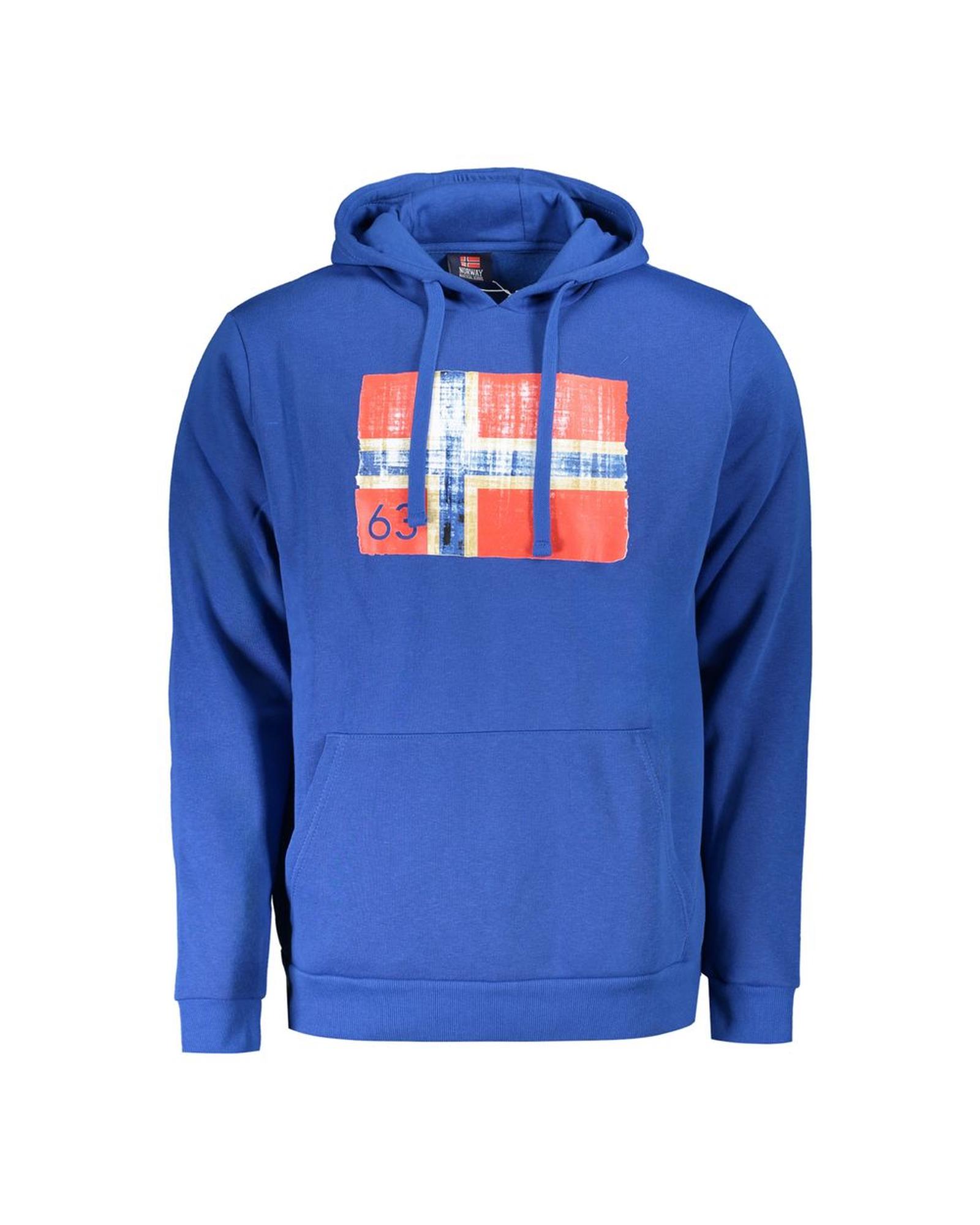 V539-NO-31824-XXL-202506171720-00 Norway 1963 Men's Blue Cotton Sweater - 2XL - Image 1