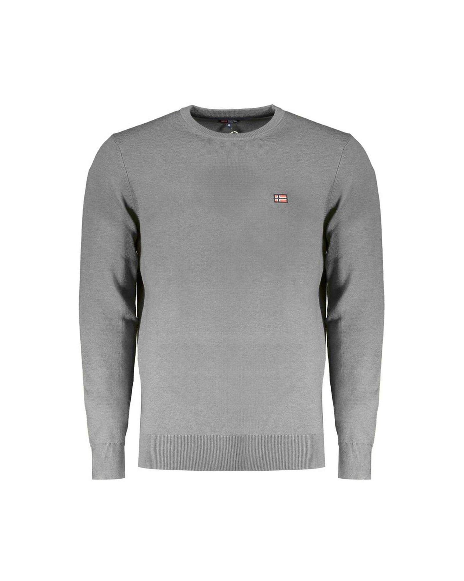 V539-NO-32053-XXL-202506171754-00 Norway 1963 Men's Gray Wool Sweater - 2XL - Image 1