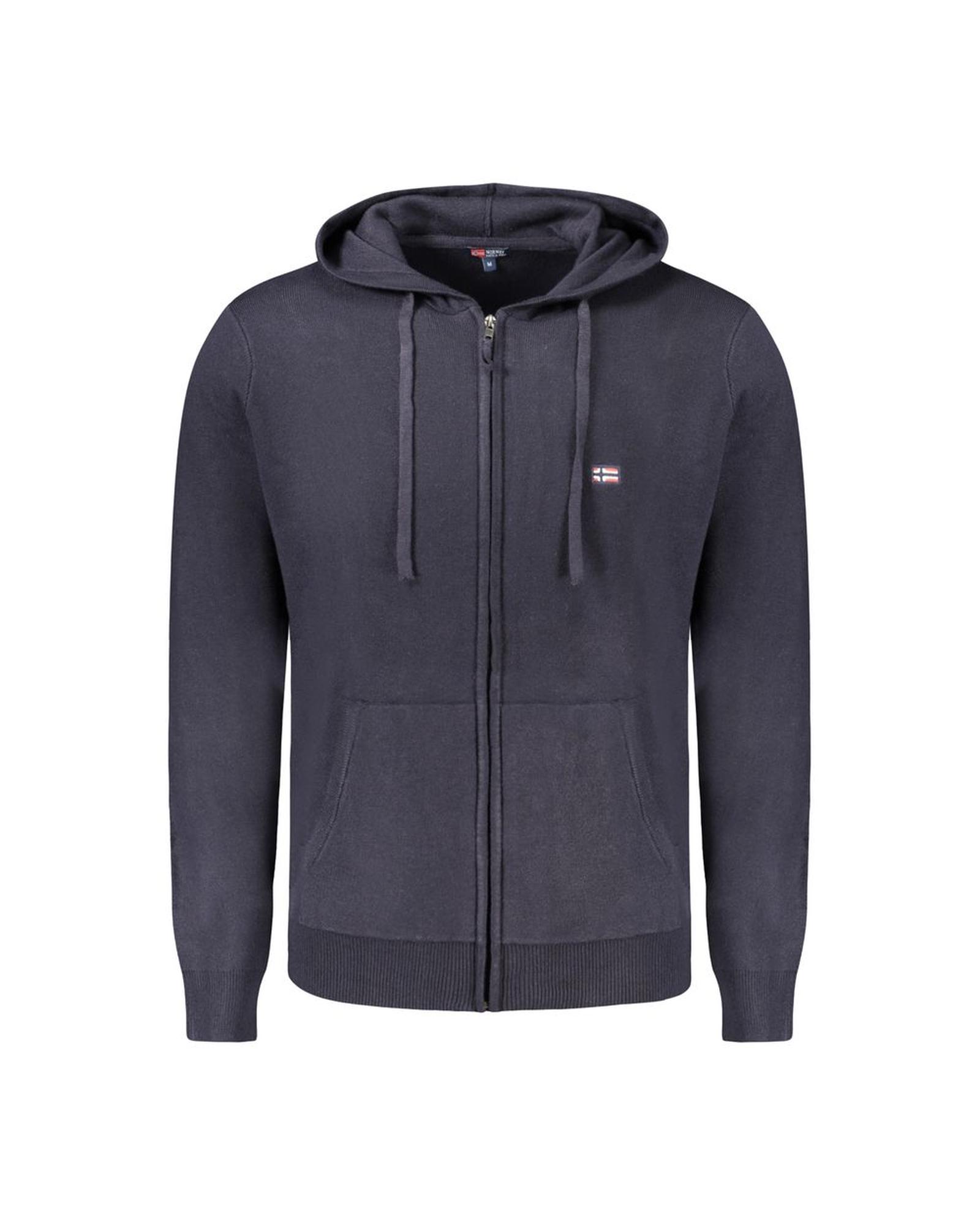 V539-NO-33161-XL-202506171942-00 Norway 1963 Men's Blue Polyester Sweater - XL - Image 1