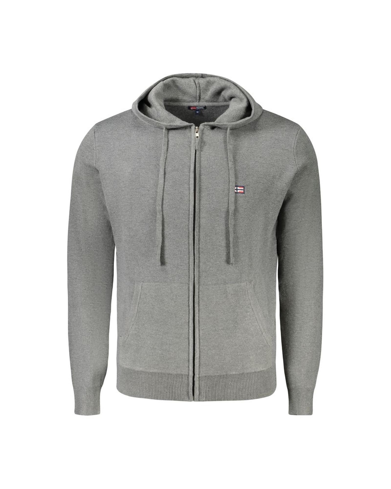 V539-NO-33162-L-202506171945-00 Norway 1963 Men's Gray Polyester Sweater - L - Image 1