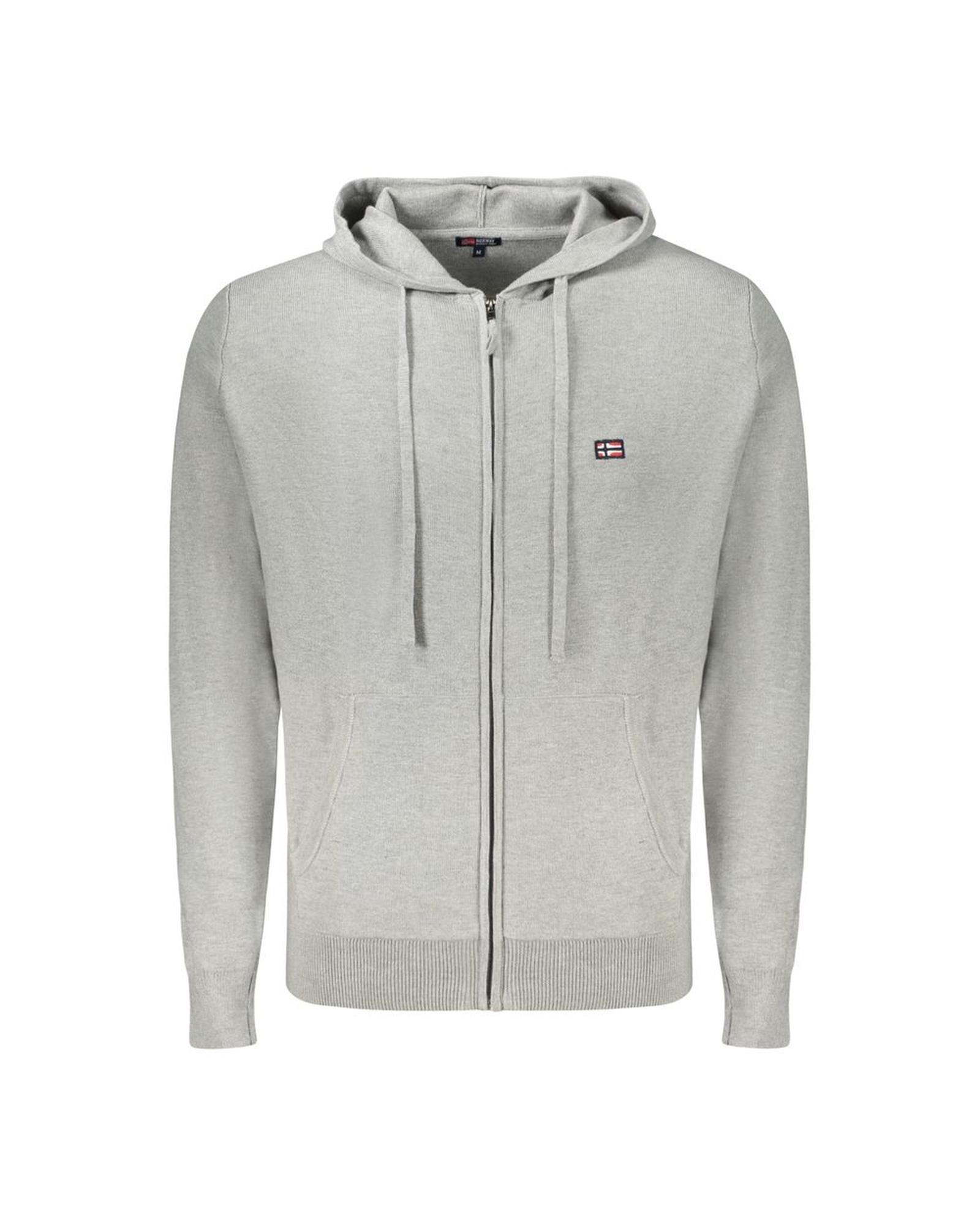 V539-NO-33184-3XL-202506171646-00 Norway 1963 Men's Gray Polyester Sweater - 3XL - Image 1