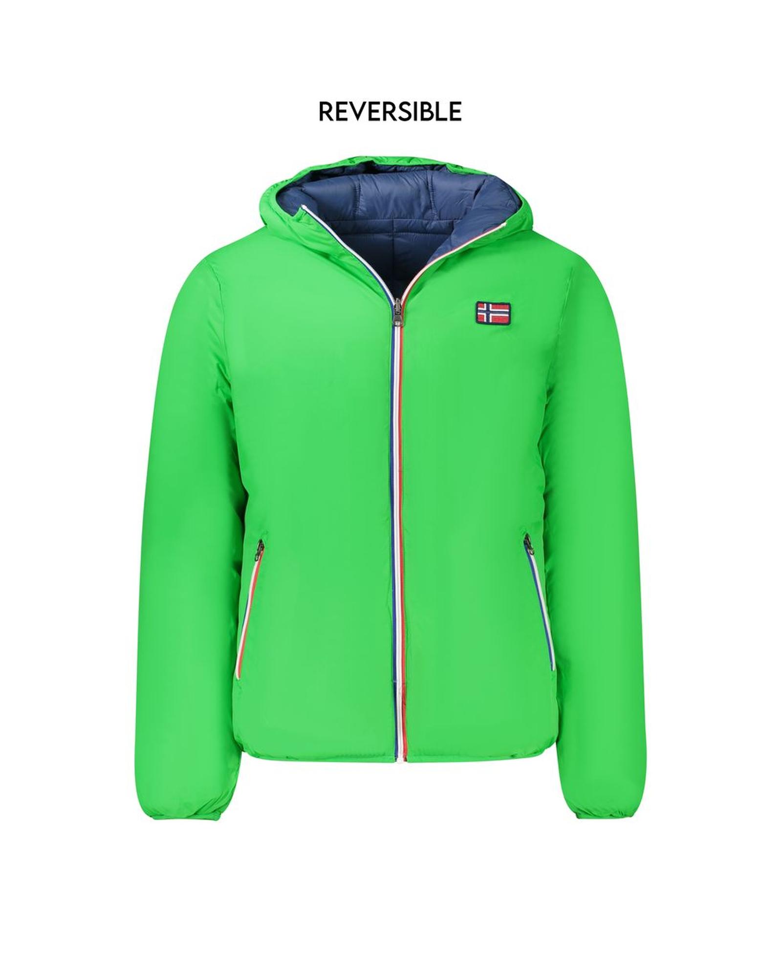 V539-NO-33470-M-202506171721-00 Norway 1963 Men's Green Polyamide Jacket - M - Image 1