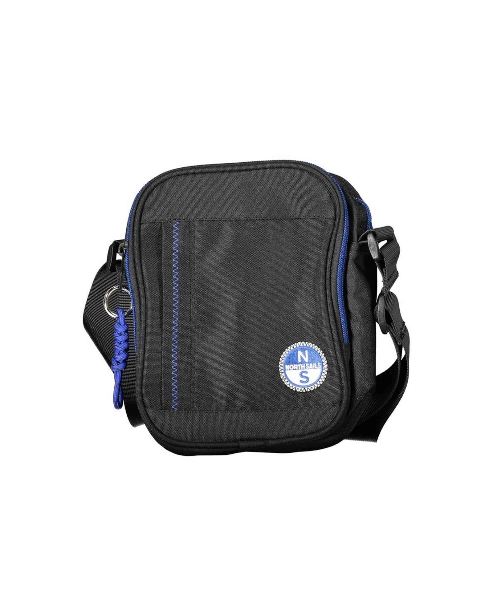 V539-NO-33609-202506171727-00 North Sails Men's Black Polyester Shoulder Bag - One Size - Image 1