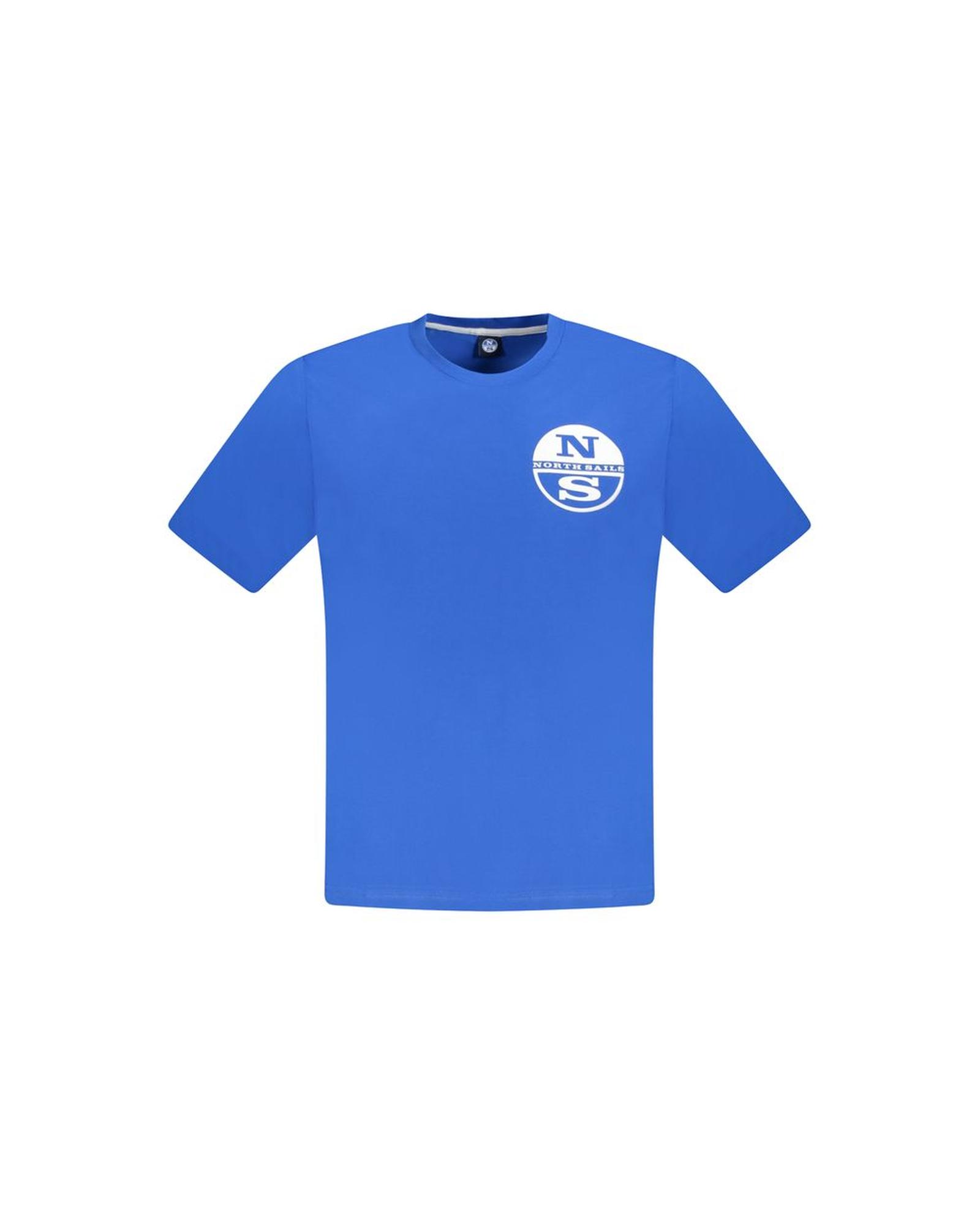 V539-NO-33740-S-202506171746-00 North Sails Men's Blue Cotton T-Shirt - S - Image 1