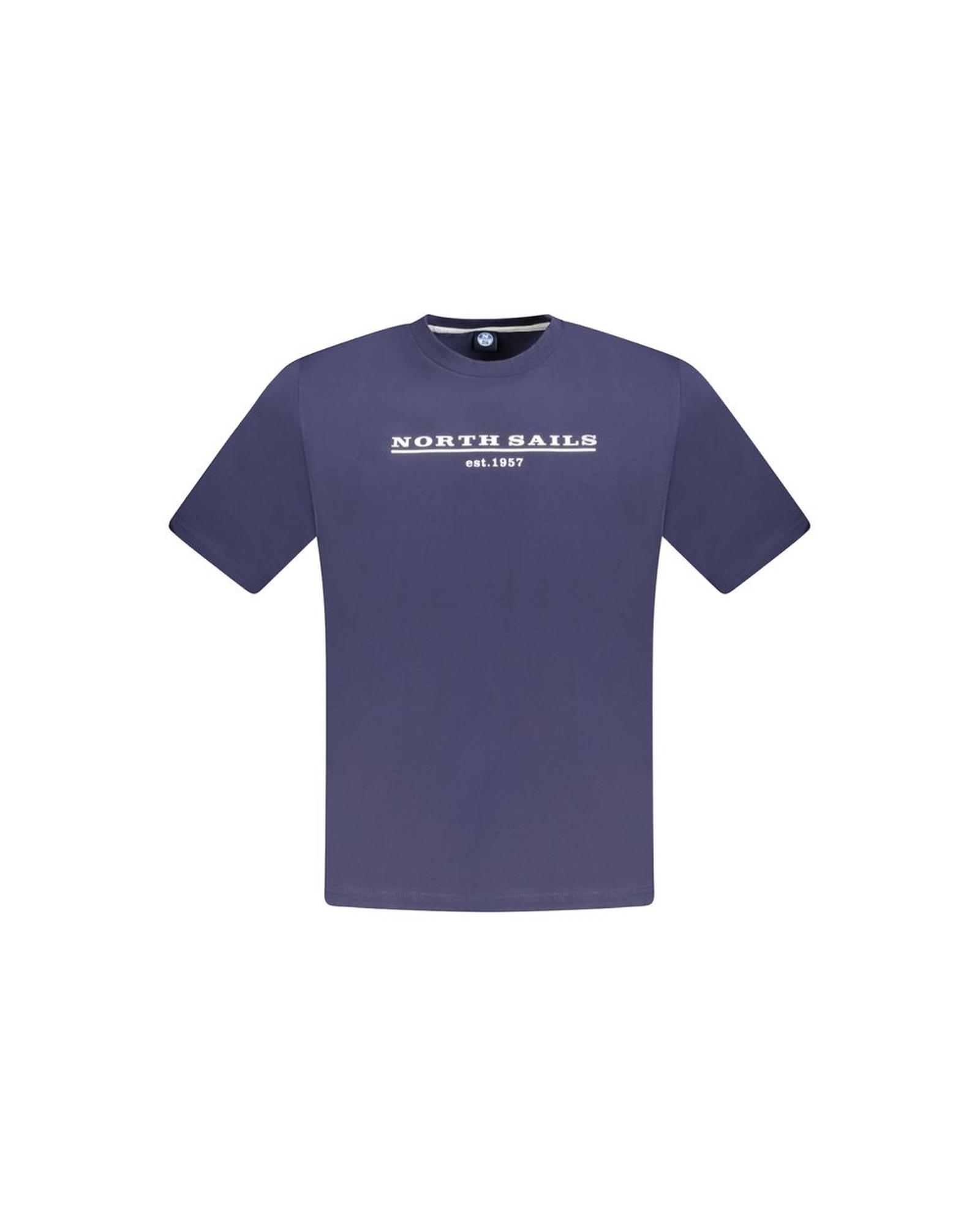 V539-NO-33755-S-202506172217-00 North Sails Men's Blue Cotton T-Shirt - S - Image 1