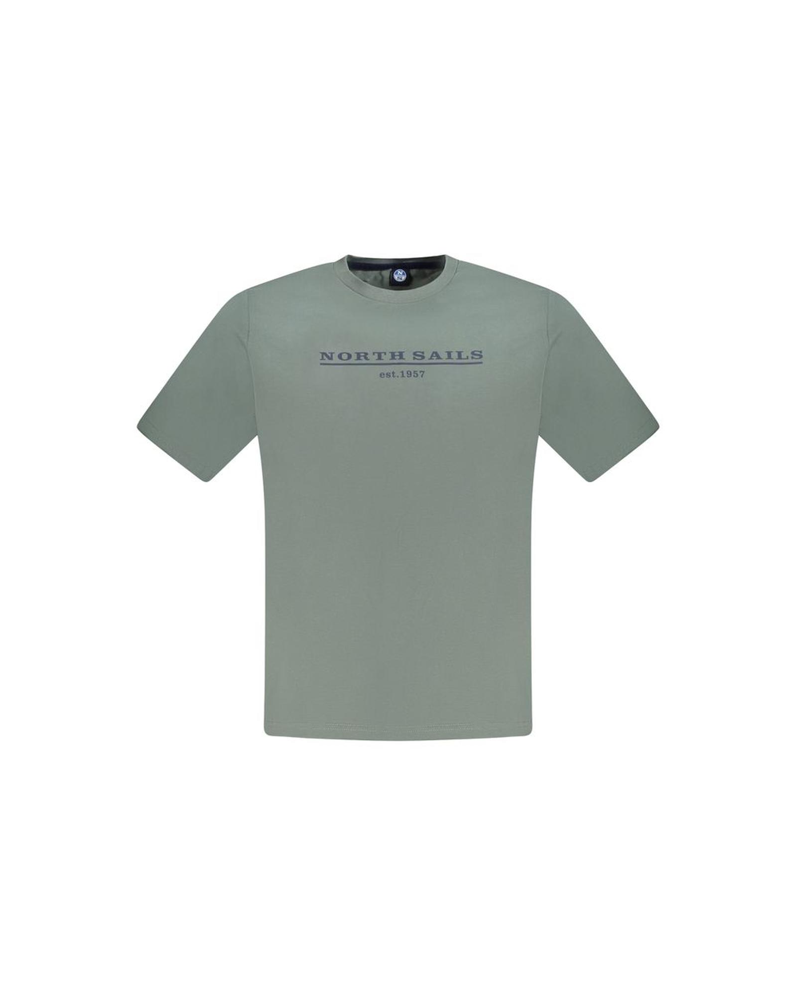 V539-NO-33756-XL-202506172221-00 North Sails Men's Green Cotton T-Shirt - XL - Image 1