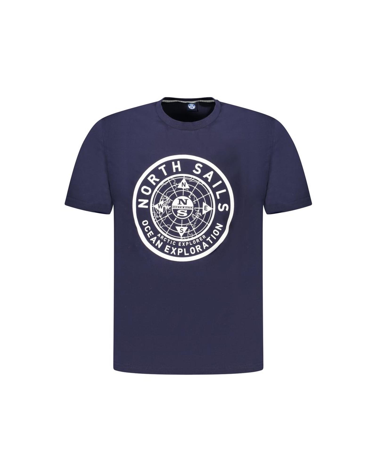 North Sails Men's Blue Cotton T-Shirt - XL
