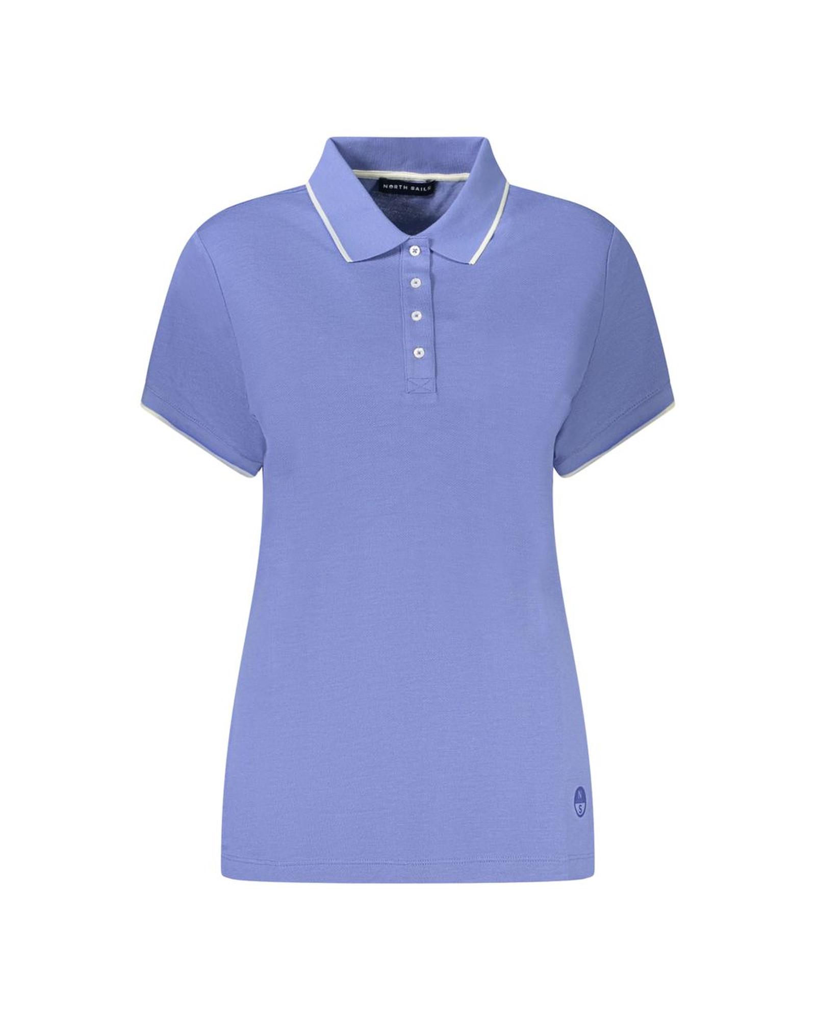 V539-NO-35931-L-202506172321-00 North Sails Women's Blue Cotton Polo Shirt - L - Image 1