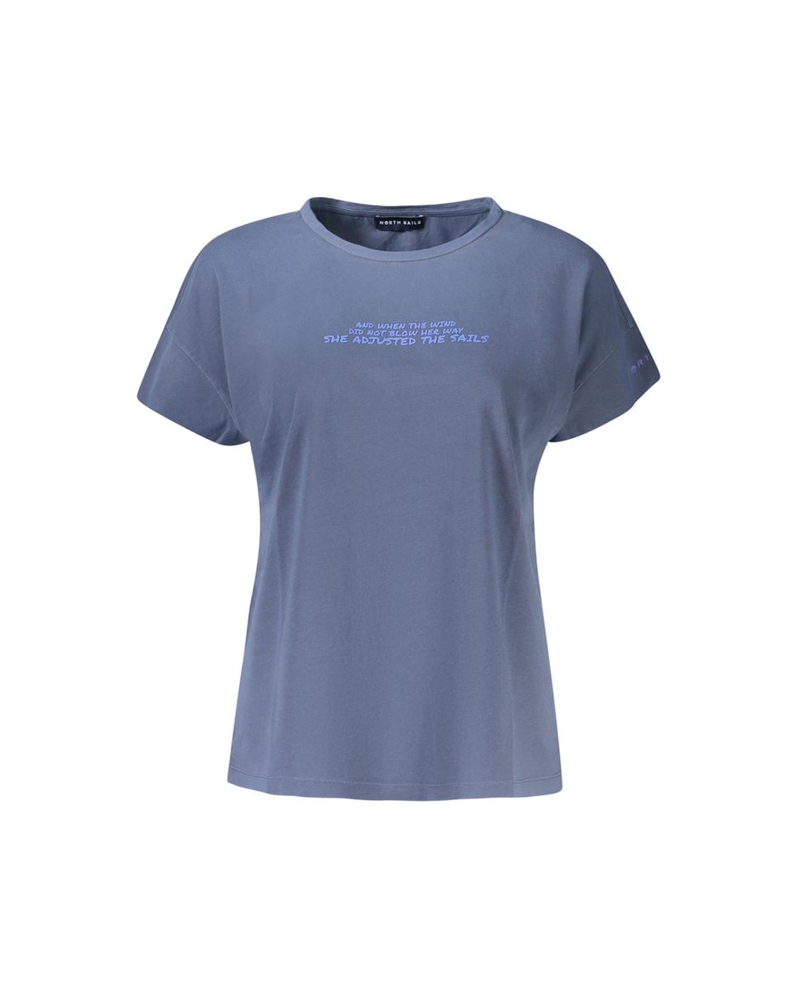 V539-NO-35968-S-202506172336-00 North Sails Women's Blue Cotton Tops & T-Shirt - S - Image 1