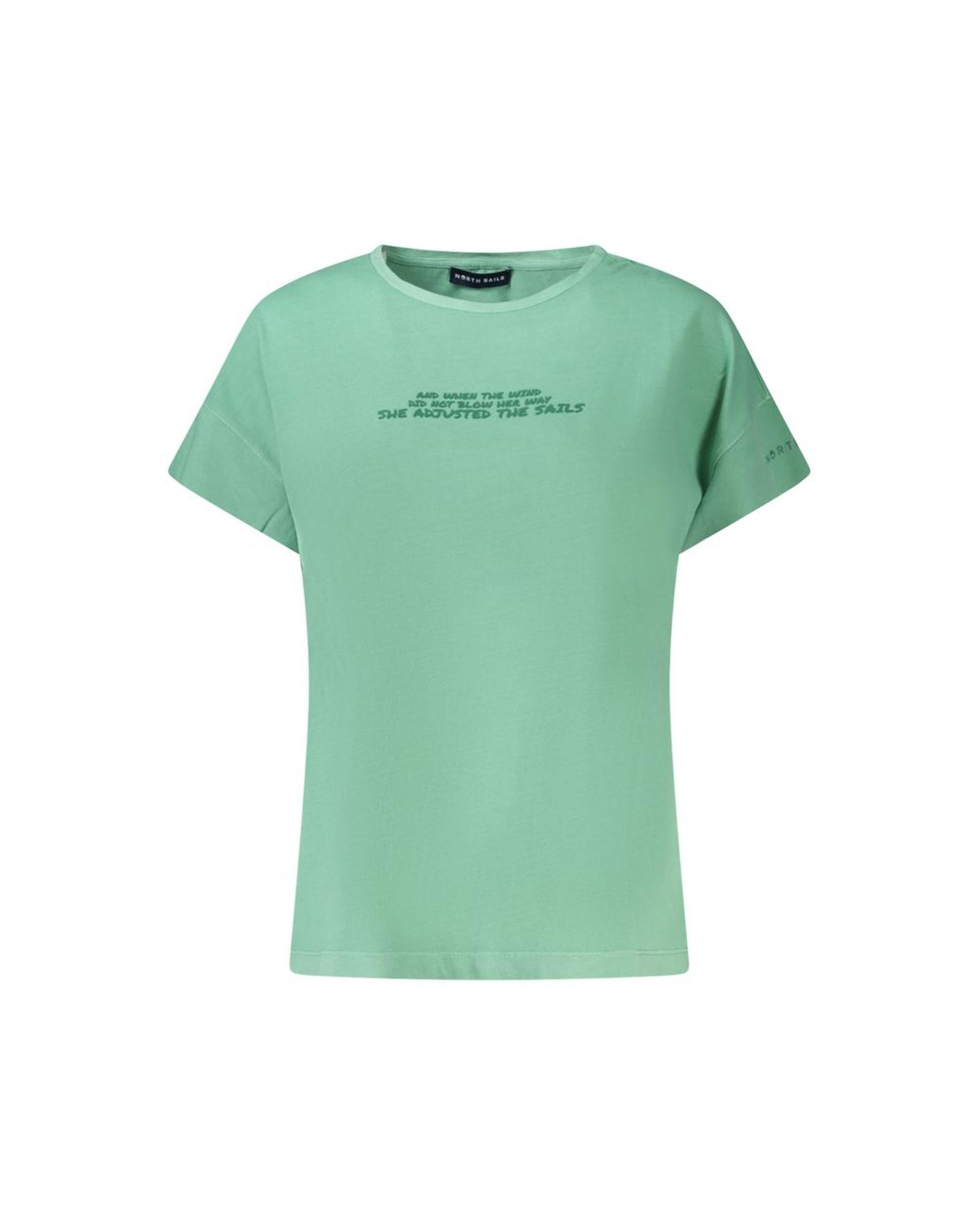 V539-NO-35969-L-202506172337-00 North Sails Women's Green Cotton Tops & T-Shirt - L - Image 1