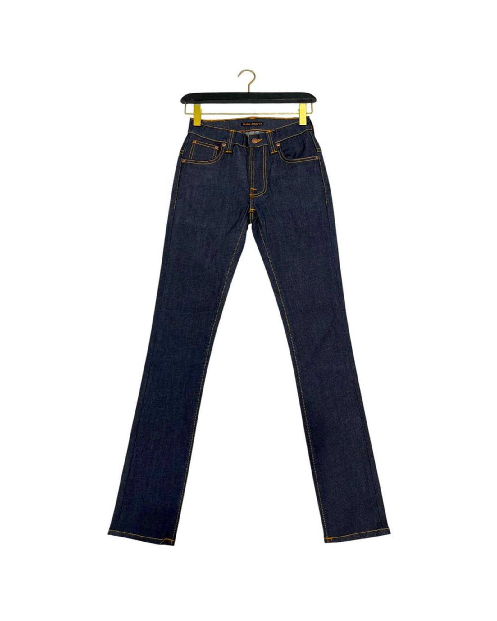V539-NU-24766-W32-202506180020-00 Nudie Jeans Women's Blue Cotton Jeans & Pant - W32 US - Image 1