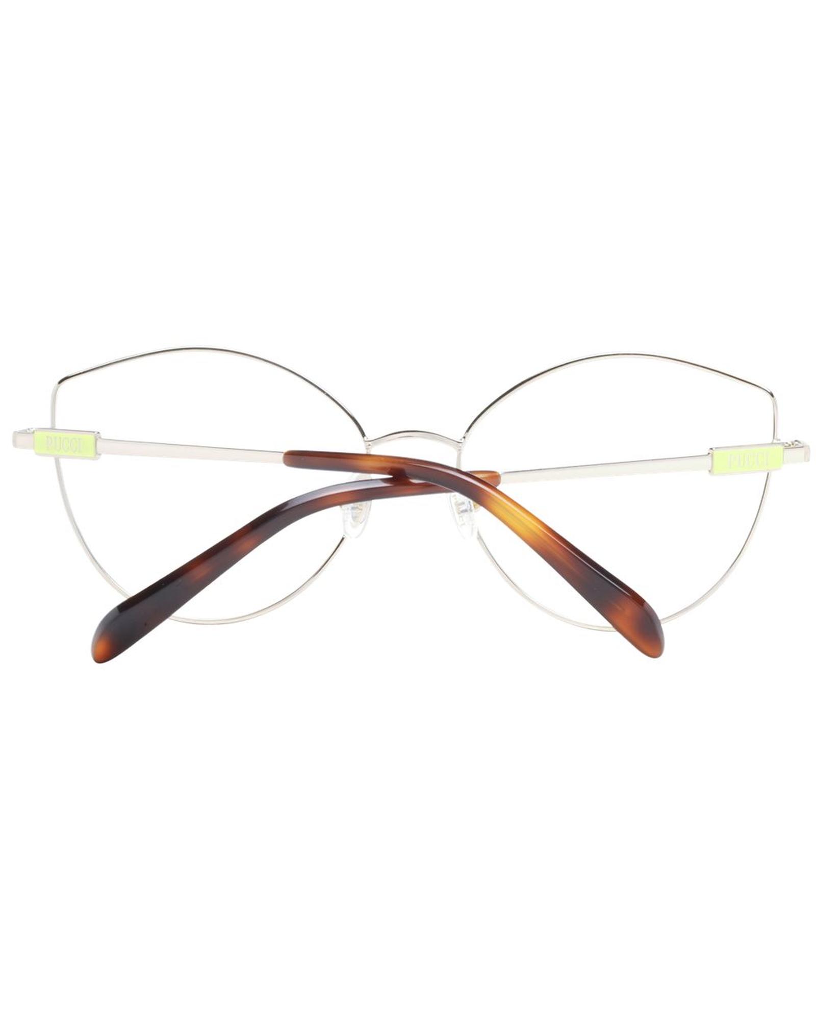 V539-PU-1049231-202506180320-02 Emilio Pucci Women's Silver  Optical Frames - One Size - Image 3