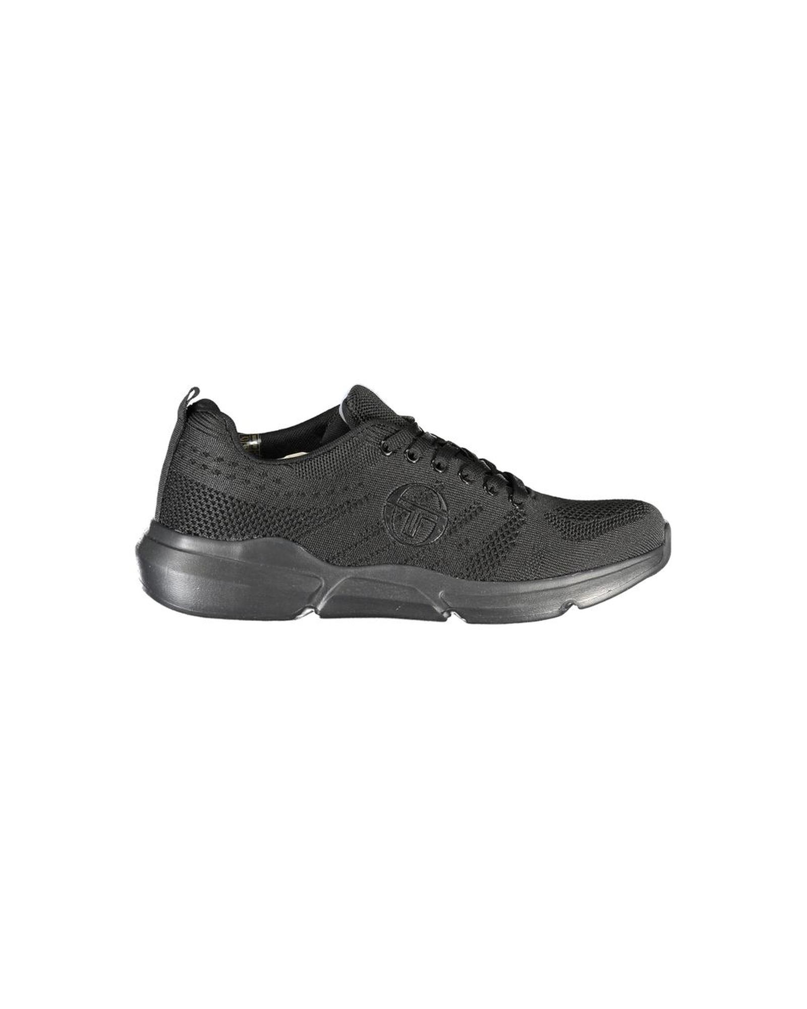 V539-SE-23681-EU41US8-202506180522-00 Sergio Tacchini Men's Black Polyester Sneaker - 41 EU - Image 1