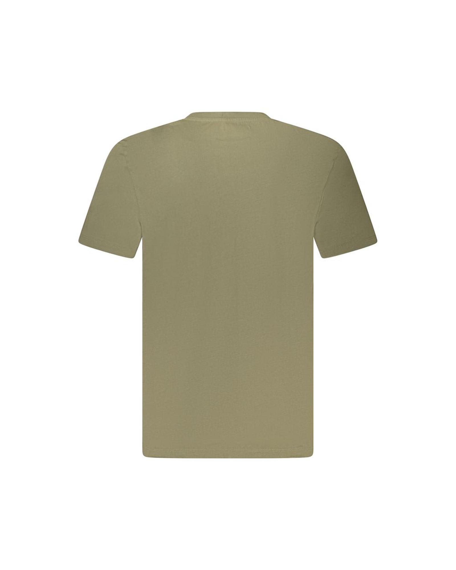 V539-TI-35505-L-202506191941-00 Timberland Men's Green Cotton T-Shirt - L - Image 1