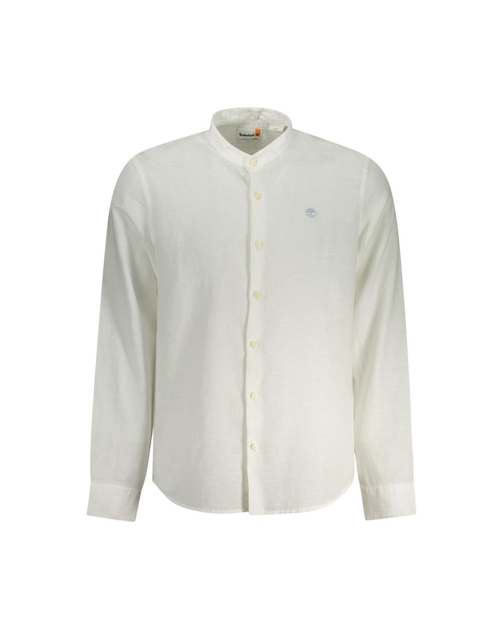 V539-TI-35758-L-202506180526-00 Timberland Men's White Cotton Shirt - L - Image 1