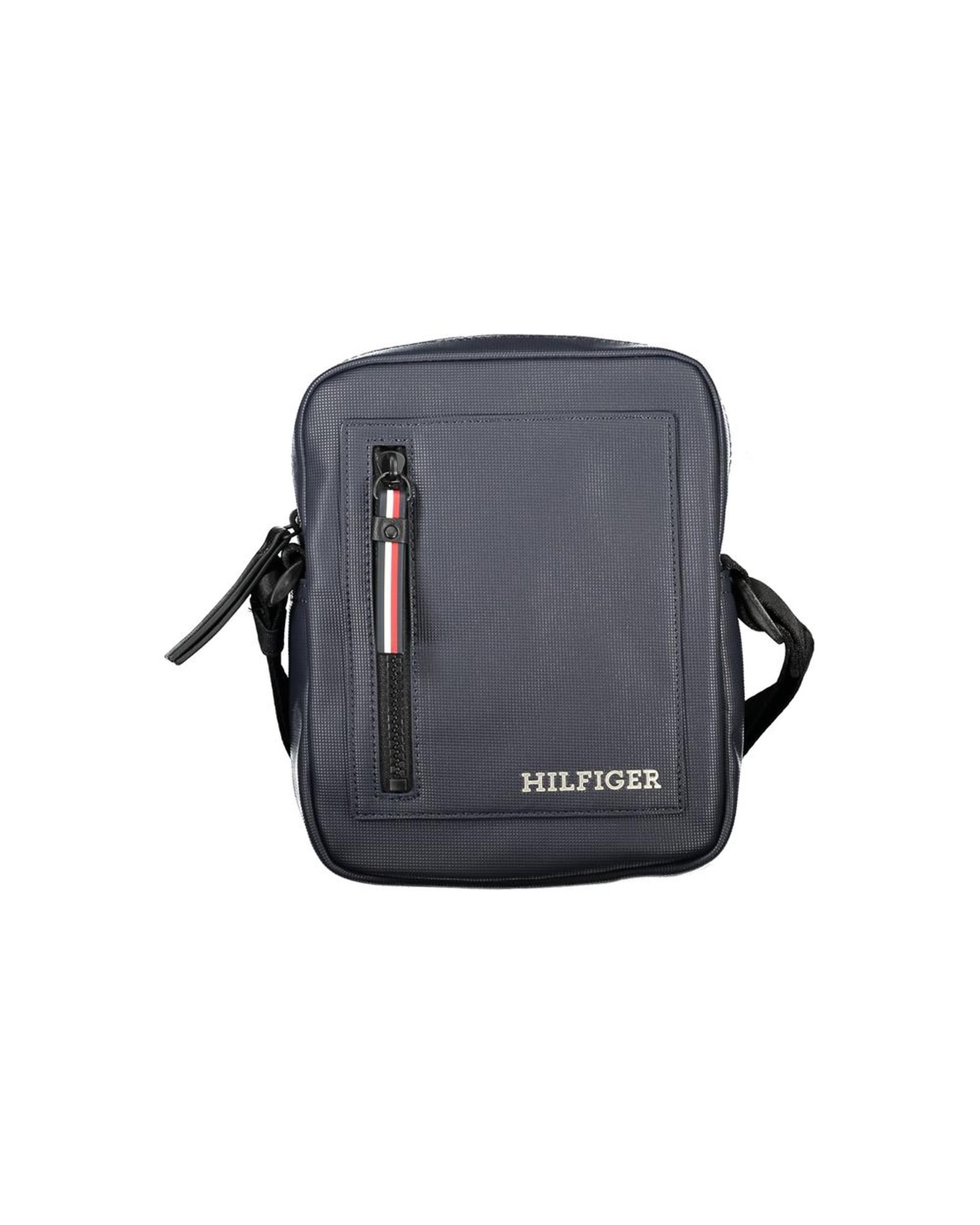 V539-TO-26070-202506181011-00 Tommy Hilfiger Men's Blue Polyethylene Shoulder Bag - One Size - Image 1