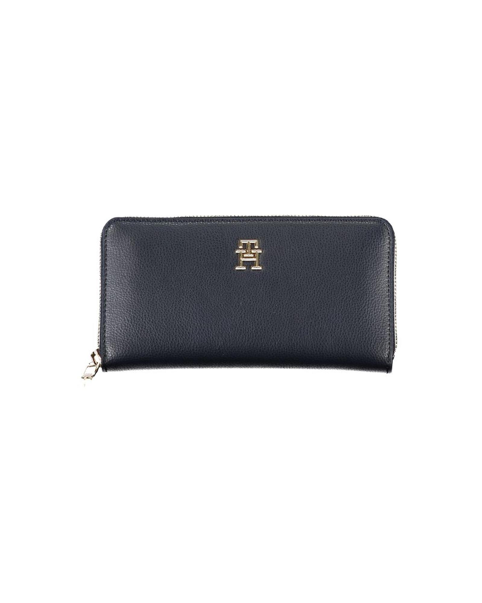V539-TO-27156-202506180735-00 Tommy Hilfiger Women's Blue Polyester Wallet - One Size - Image 1