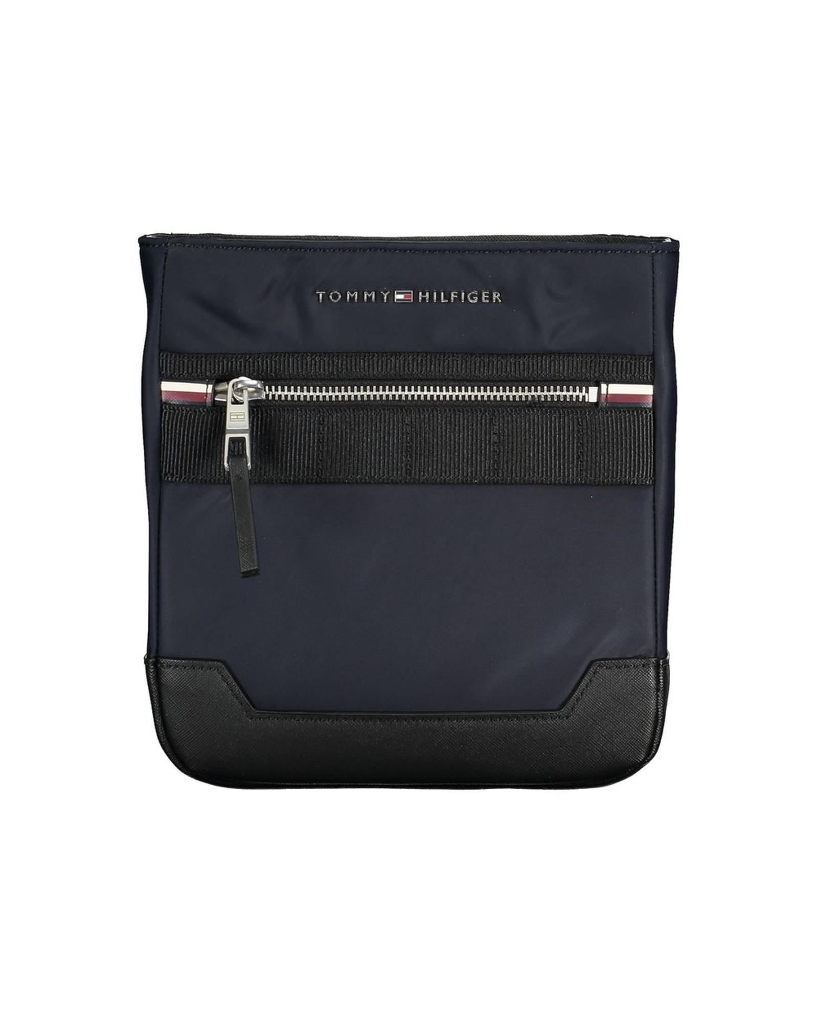 V539-TO-27508-202506180745-00 Tommy Hilfiger Men's Blue Polyester Shoulder Bag - One Size - Image 1