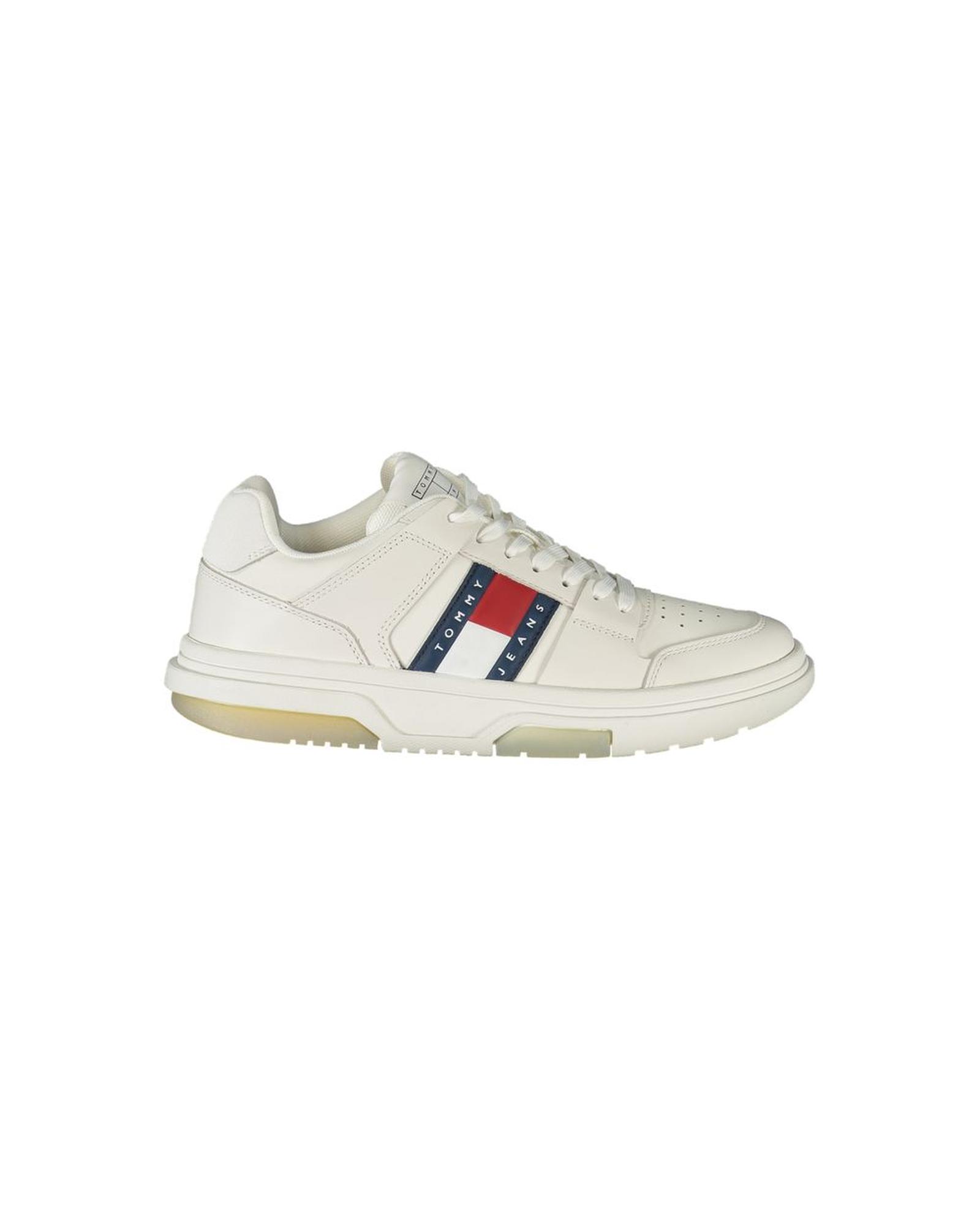 V539-TO-31888-EU41US11-202506180740-00 Tommy Hilfiger Women's White Leather Sneaker - 41 EU - Image 1