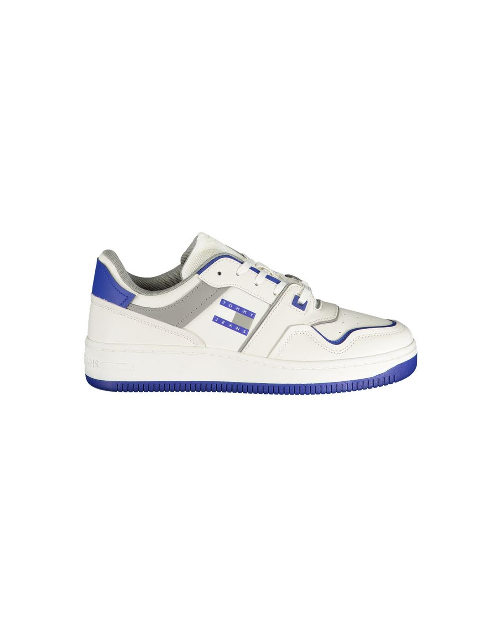 V539-TO-32590-EU46-202506180826-00 Tommy Hilfiger Men's White Polyester Sneaker - 46 EU - Image 1