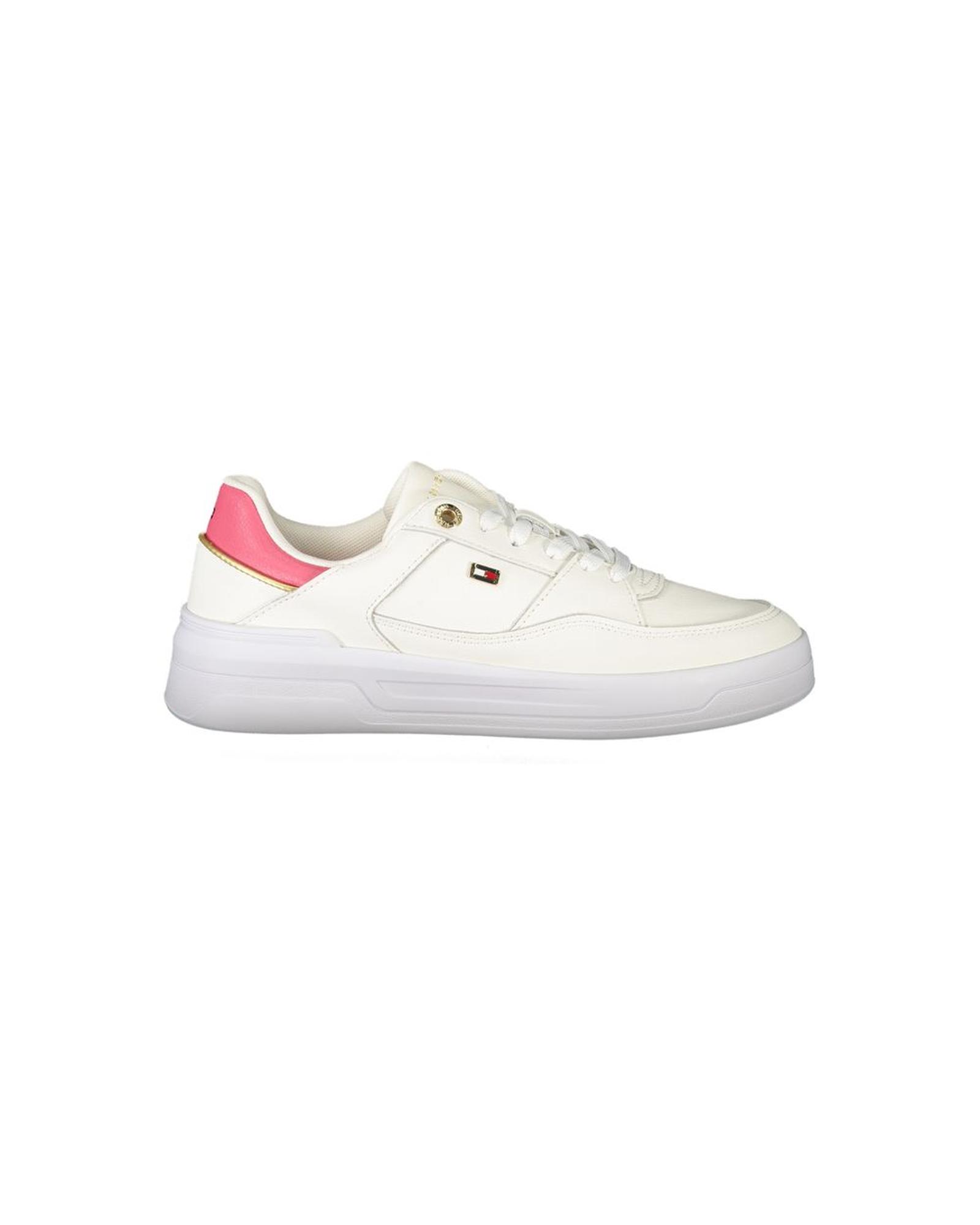 V539-TO-33539-EU37US7-202506180926-00 Tommy Hilfiger Women's White Polyester Sneaker - 37 EU - Image 1