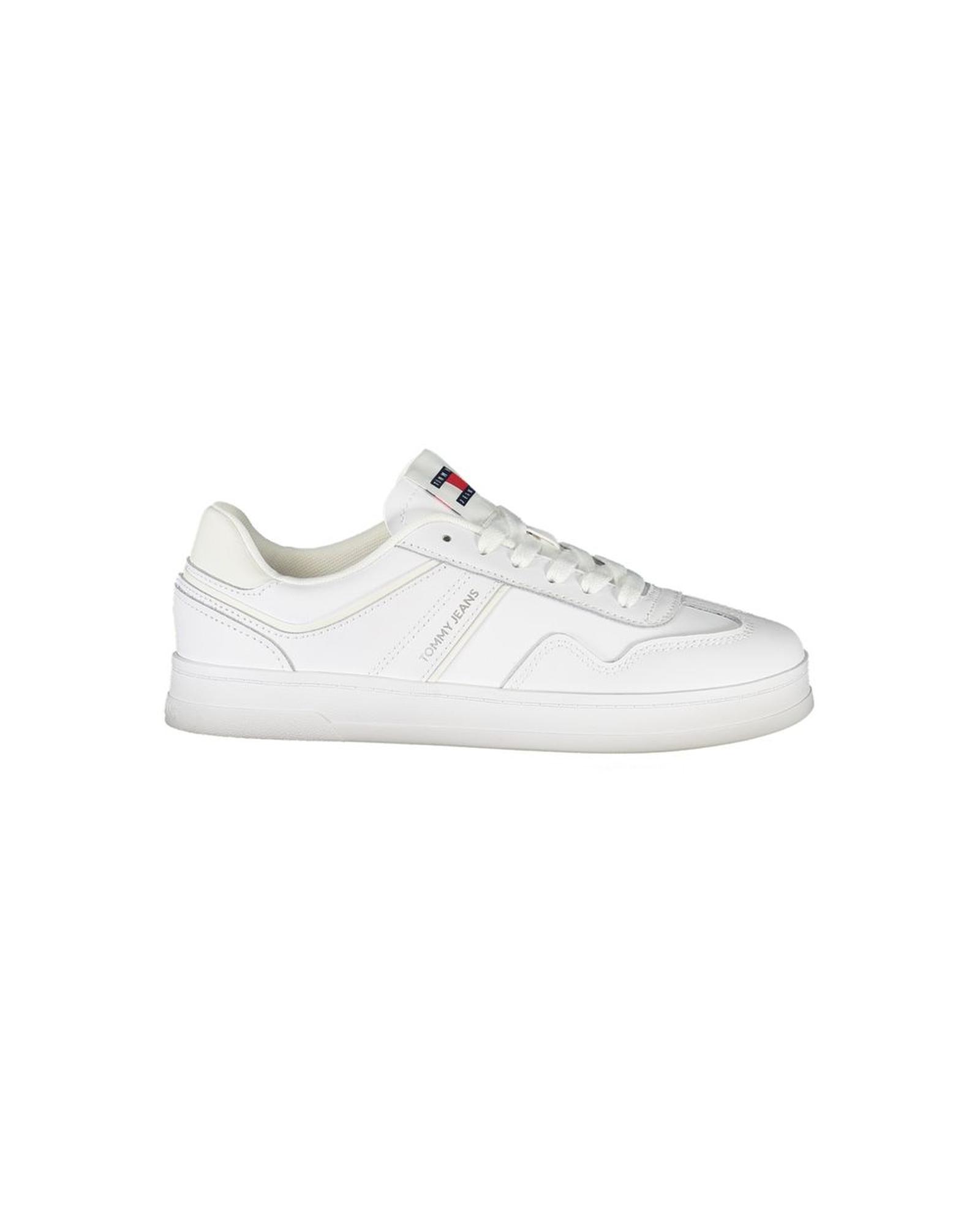 V539-TO-35335-EU38US8-202506181040-00 Tommy Hilfiger Women's White Polyethylene Sneaker - 38 EU - Image 1
