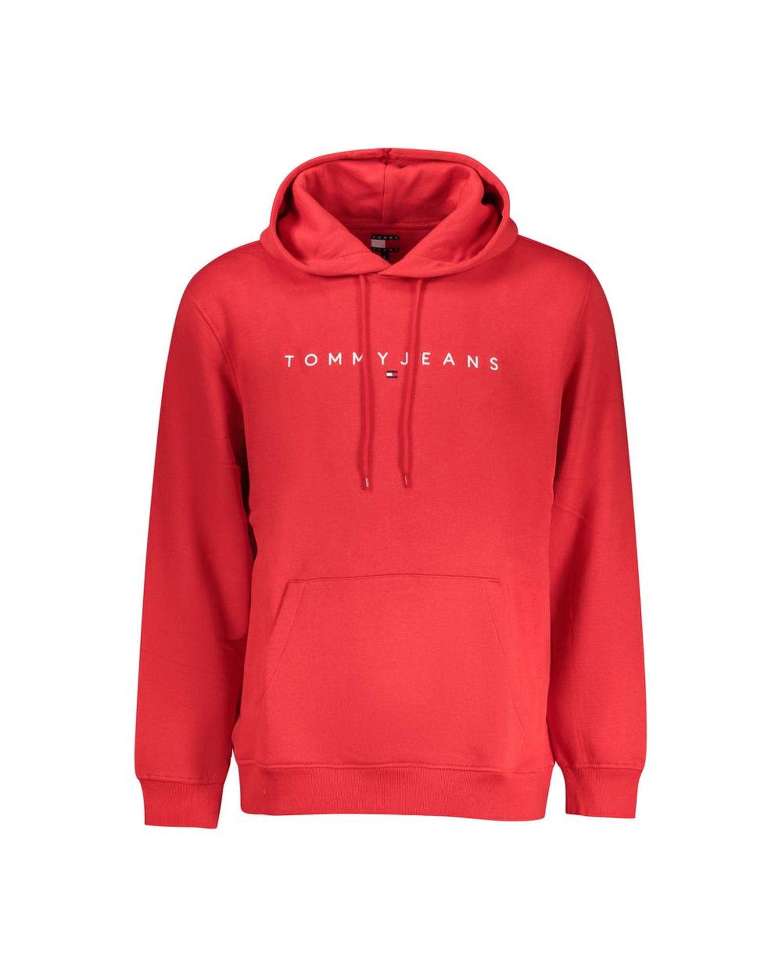 V539-TO-35358-XL-202506181112-00 Tommy Hilfiger Men's Red Cotton Sweater - XL - Image 1