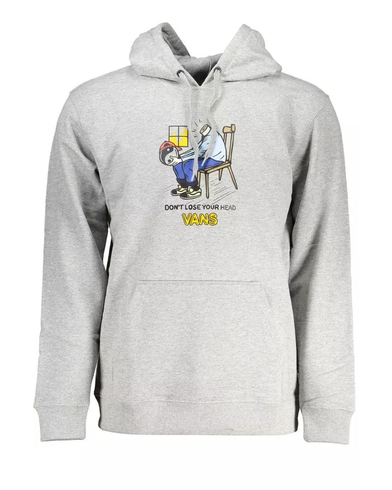 V539-VA-19353-M-202506181417-00 Vans Men's Gray Cotton Sweater - M - Image 1