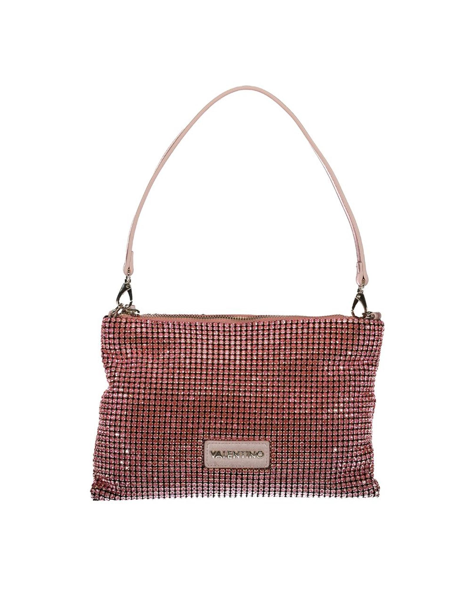 V539-VA-34745-202506181820-00 Valentino Bags Women's Pink Polyester Handbag - One Size - Image 1